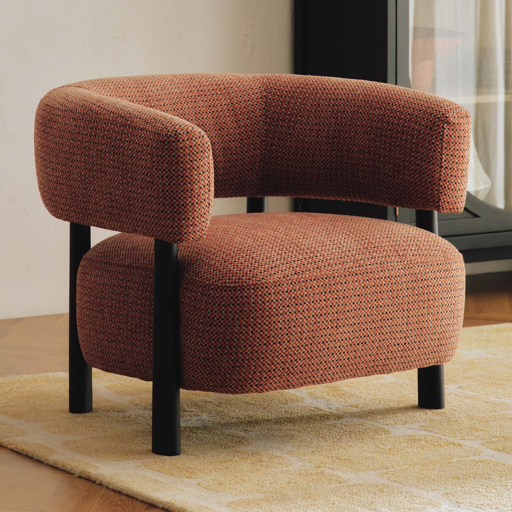 Kengo Occasional Chair Molten