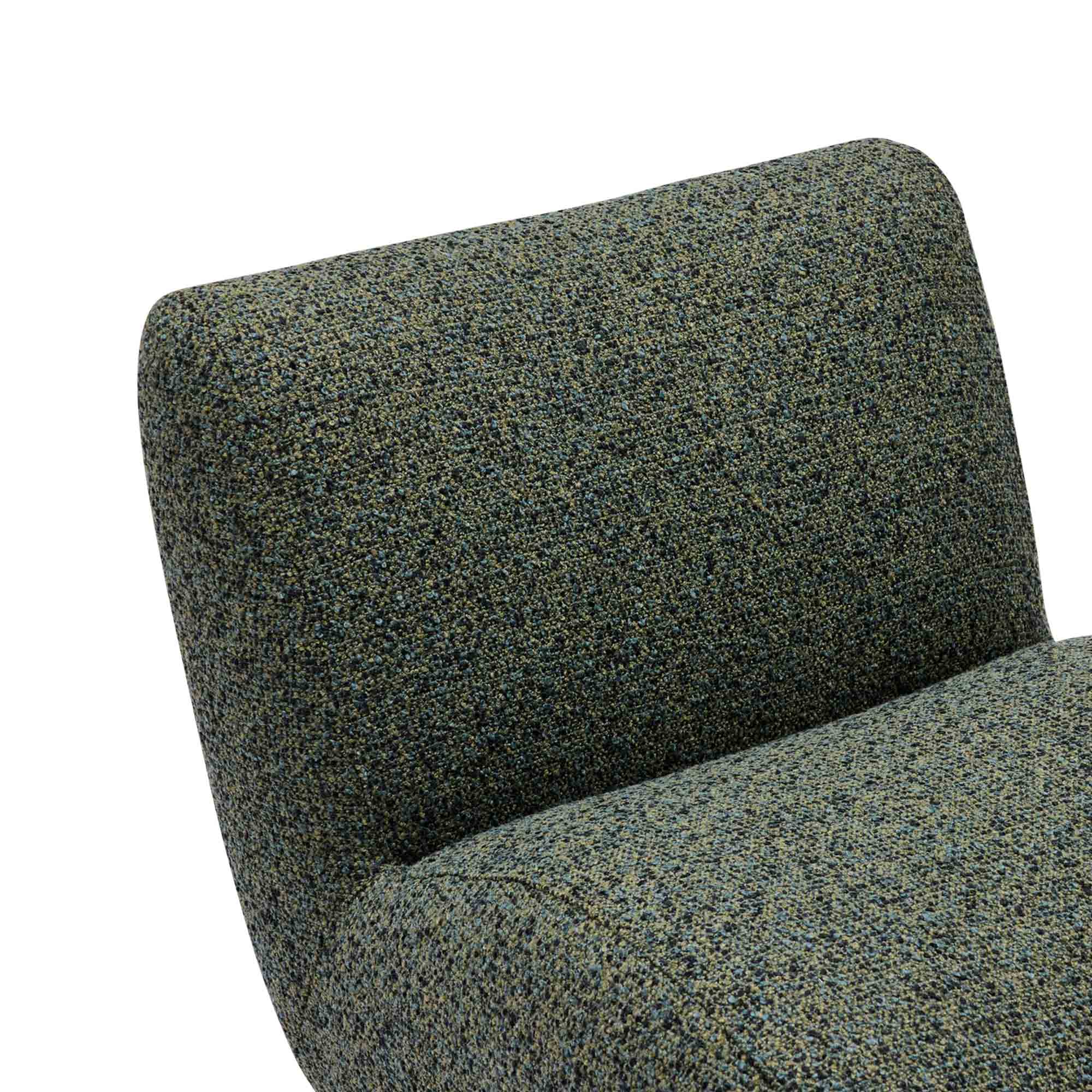 Twill Swivel Chair Pine