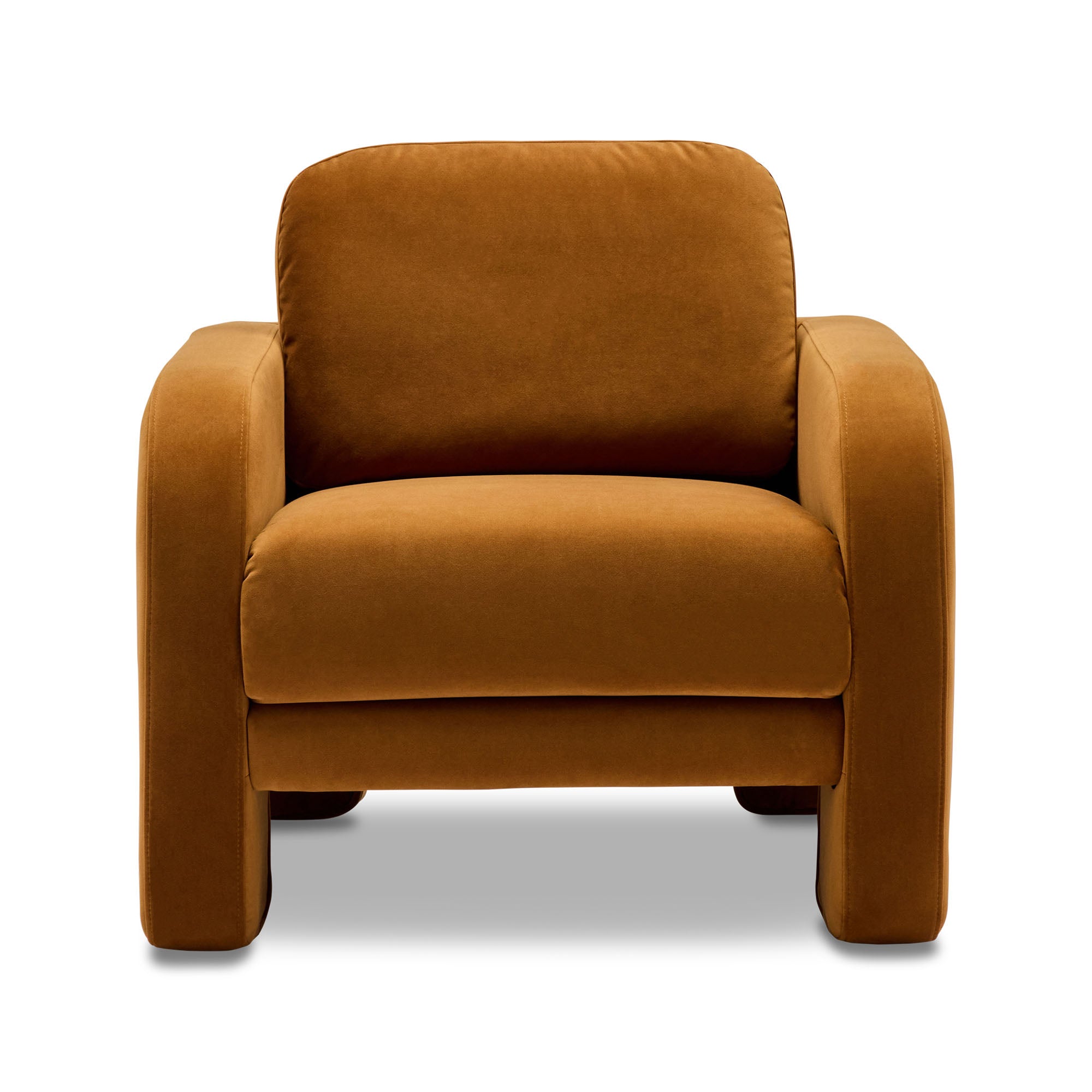Adele Chair Chestnut Velvet