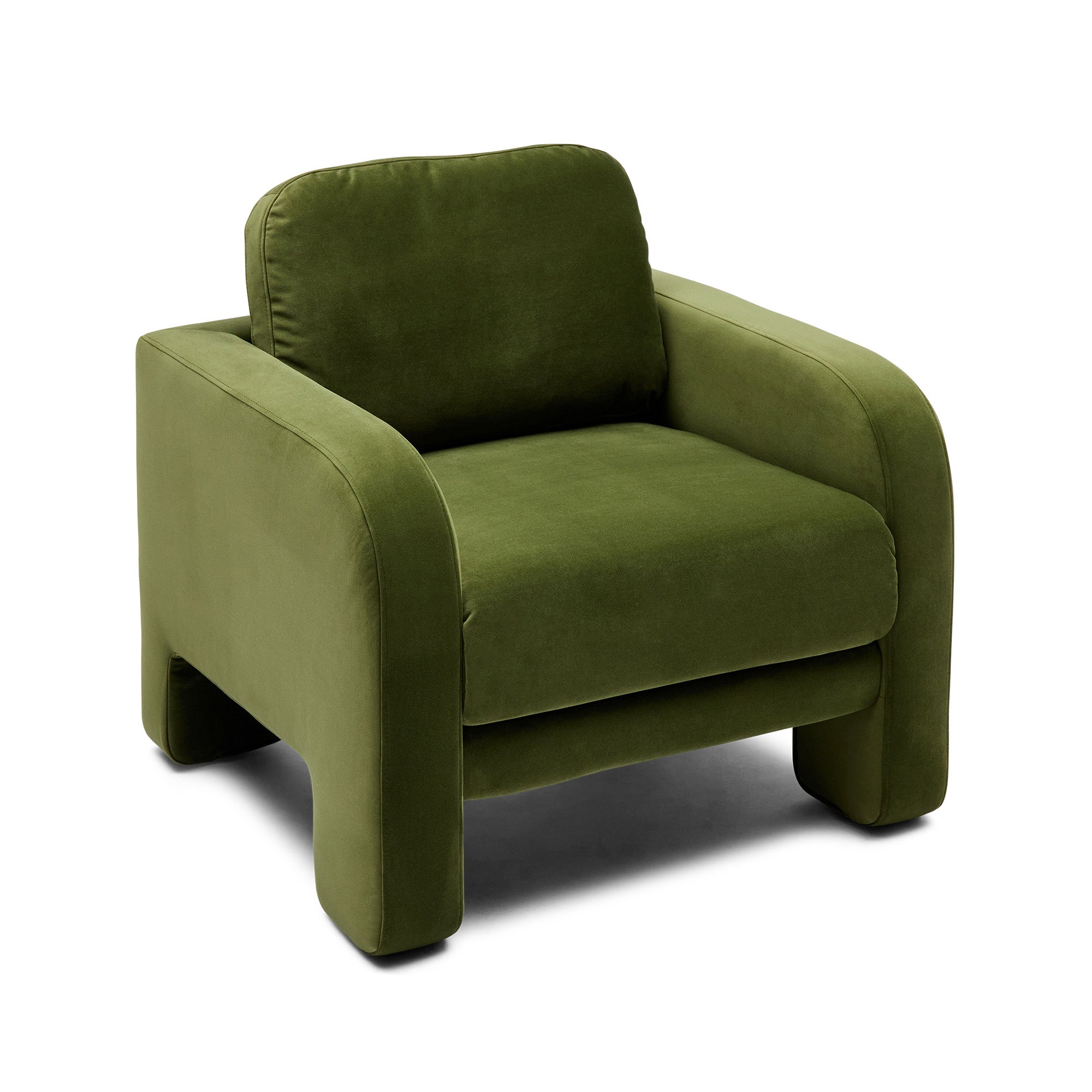 Adele Chair Olive Velvet
