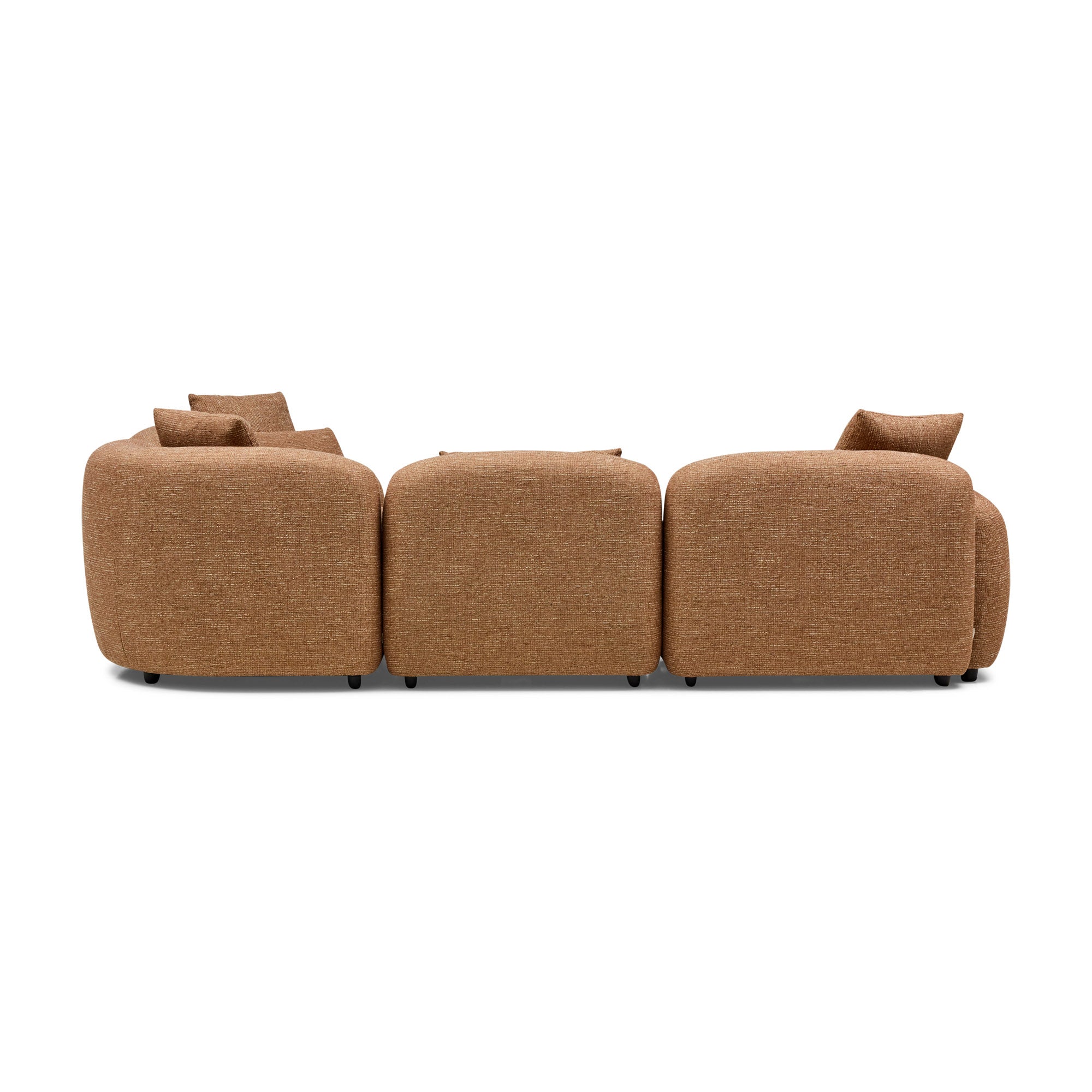 Kaia Modular Sofa Hazelnut 4 Seat Corner