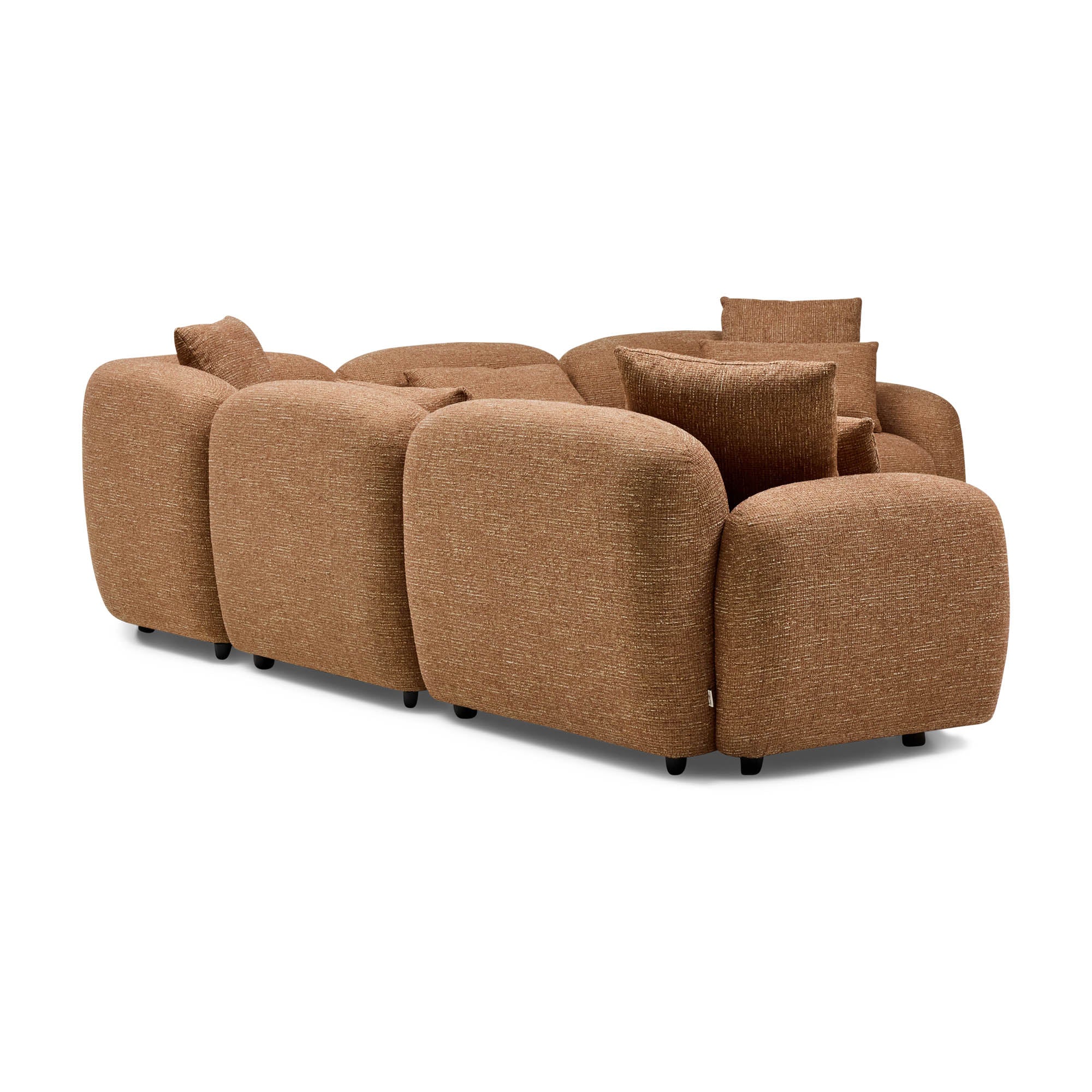 Kaia Modular Sofa Hazelnut 5 Seat Corner