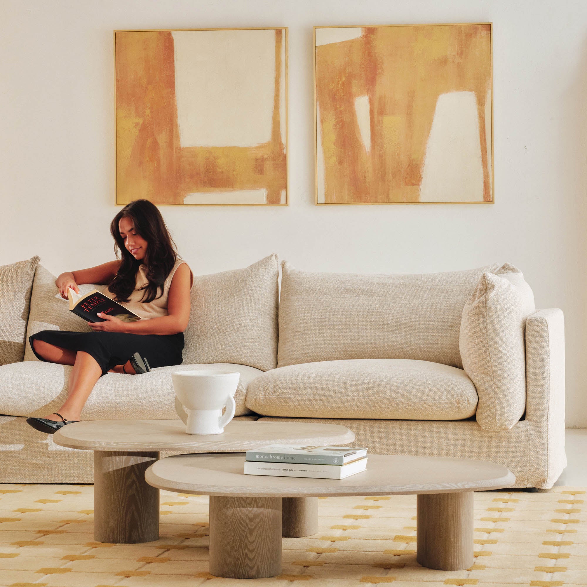 Mia Modular Sofa Dune 3 Seat