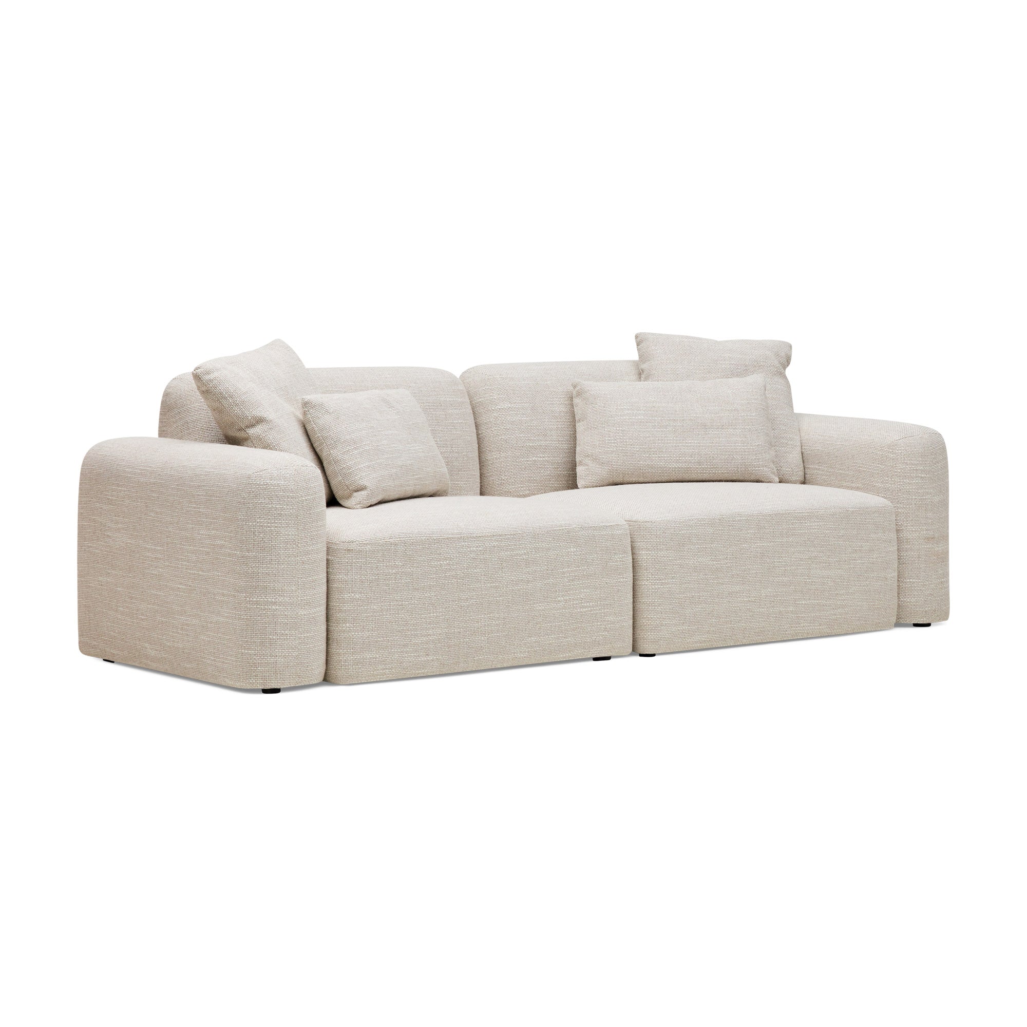 Paige Modular Sofa Oyster Weave 2 Seat
