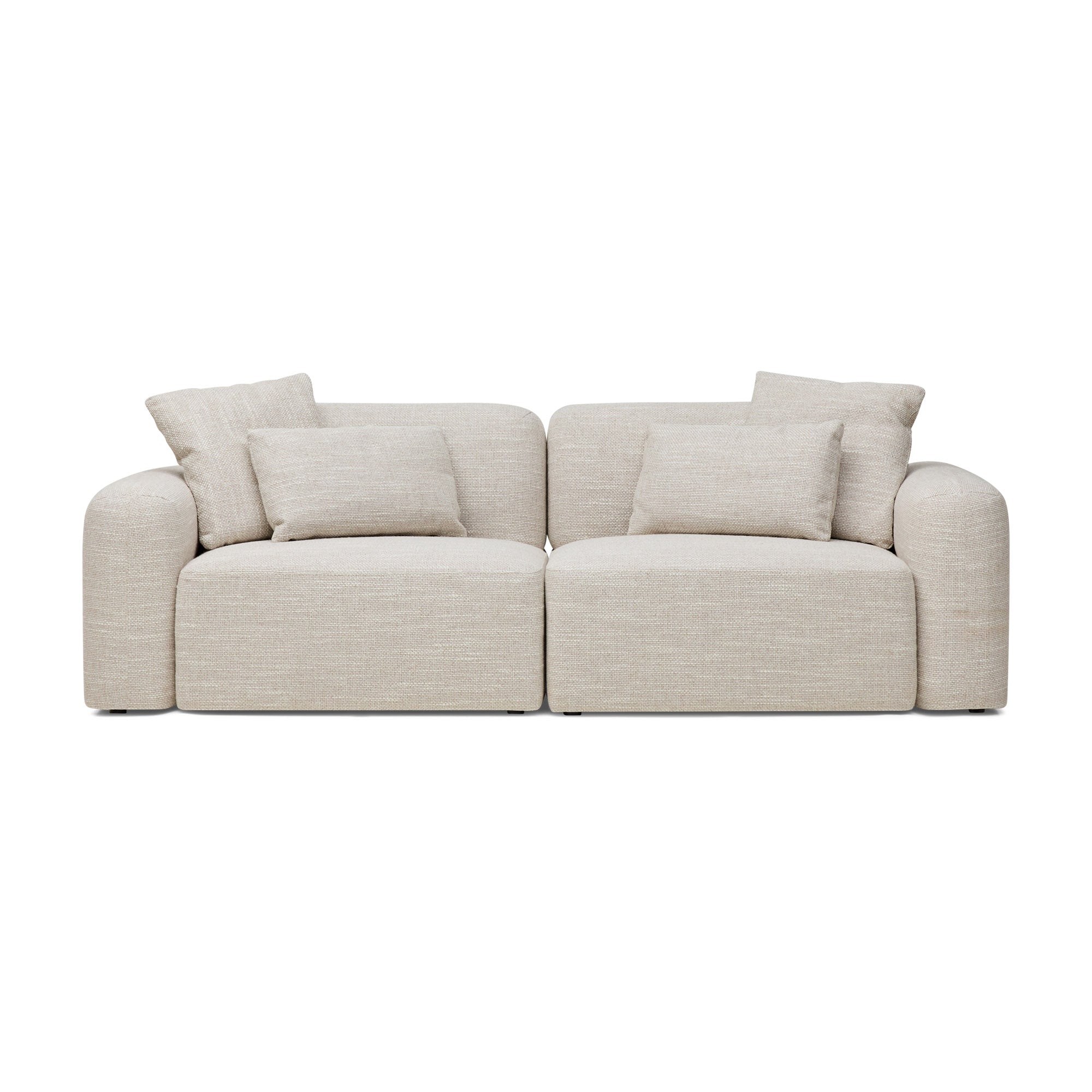 Paige Modular Sofa Oyster Weave 2 Seat