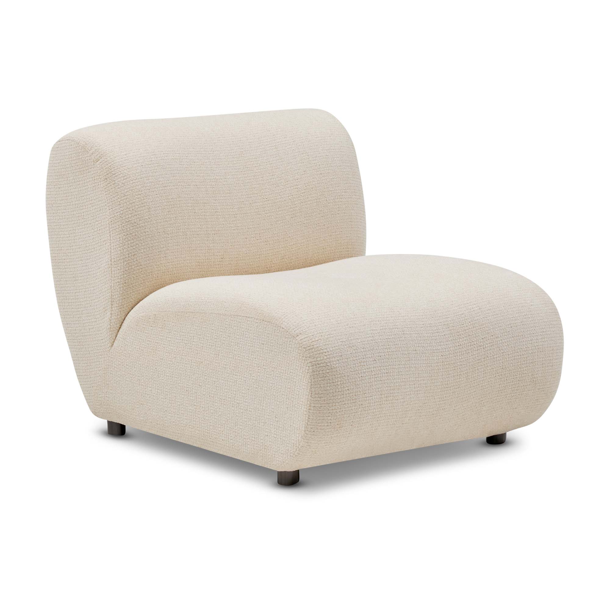 Casen Modular Sofa Chair Clotted Cream