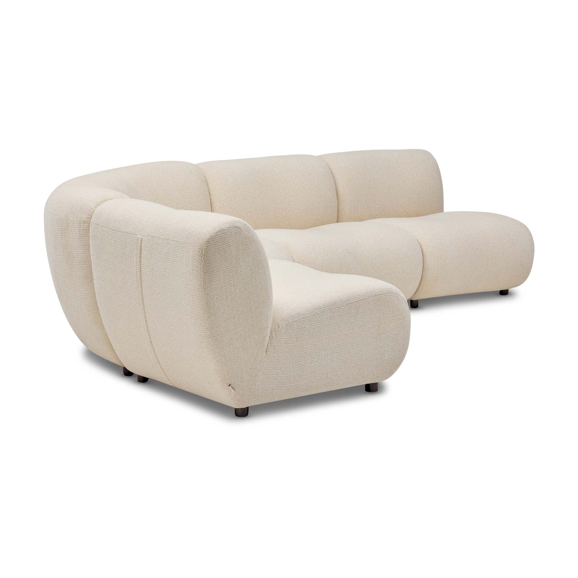 Casen Modular Sofa 4 Seat Corner Clotted Cream