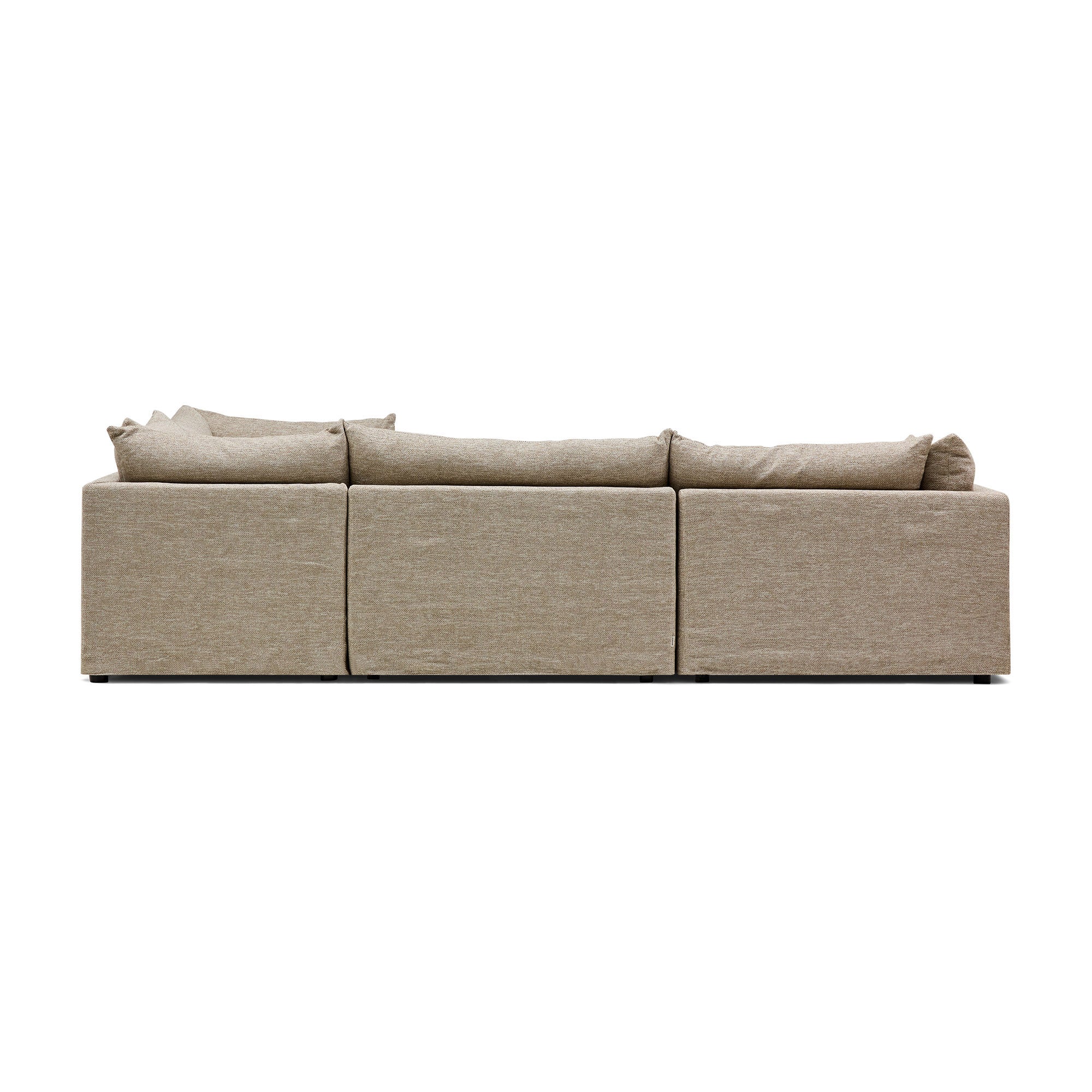 Mia Modular Sofa Husk 4 Seat Corner