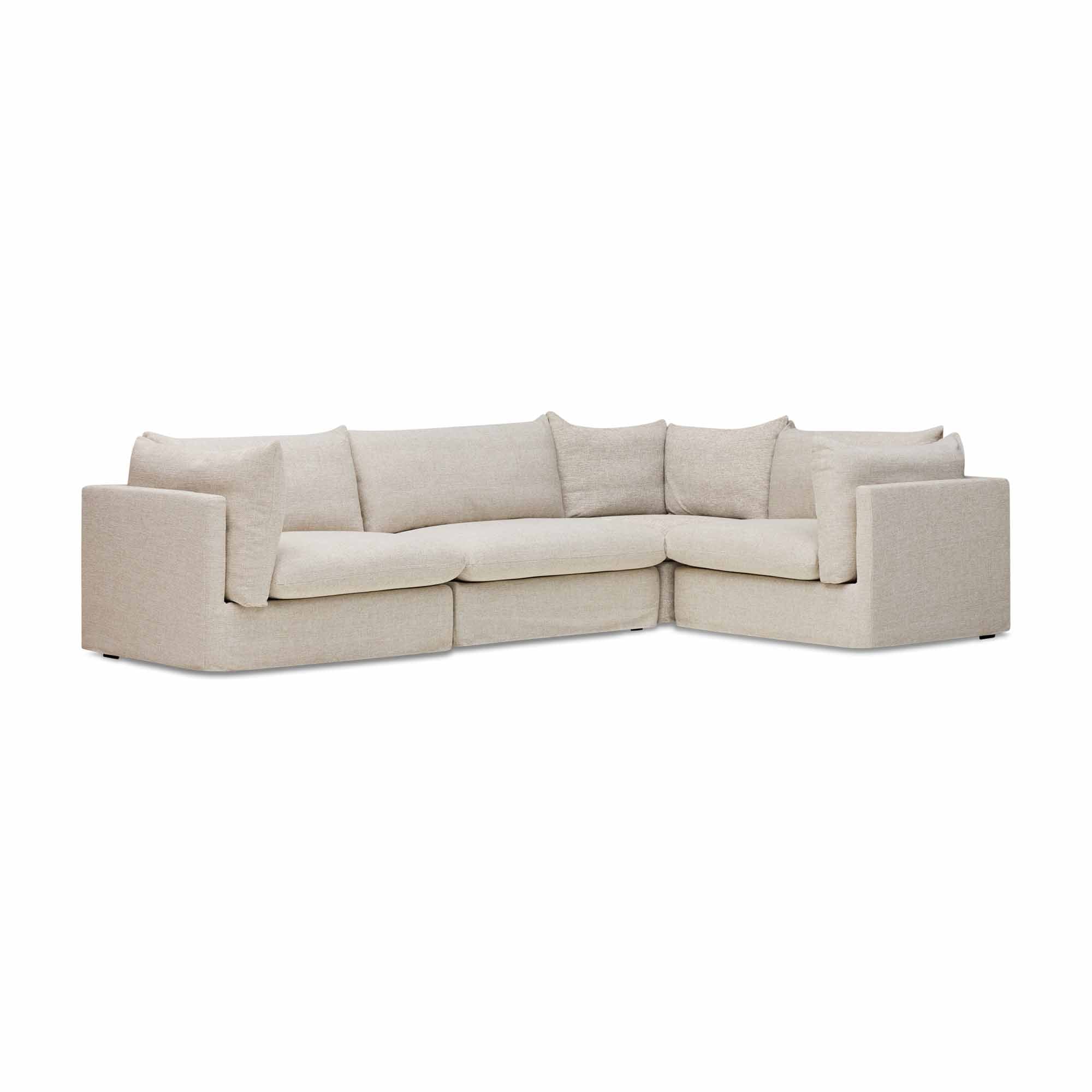 Mia Modular Sofa Dune 4 Seat Corner
