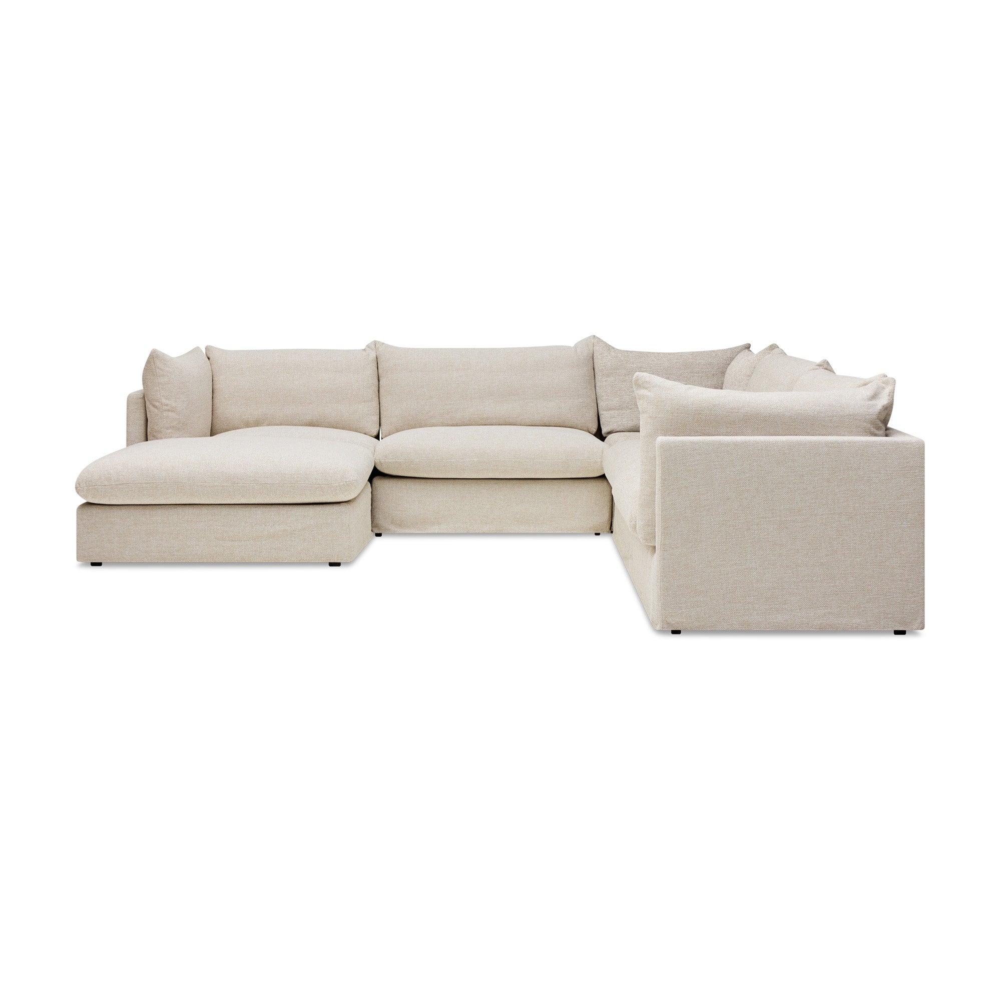 Mia Modular Sofa Dune 5 Seat Corner