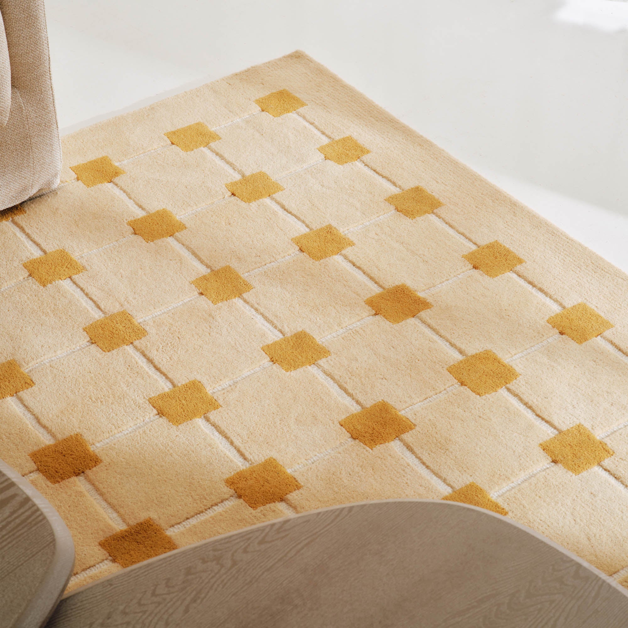 Orren Rug Cream Green 200 x 280