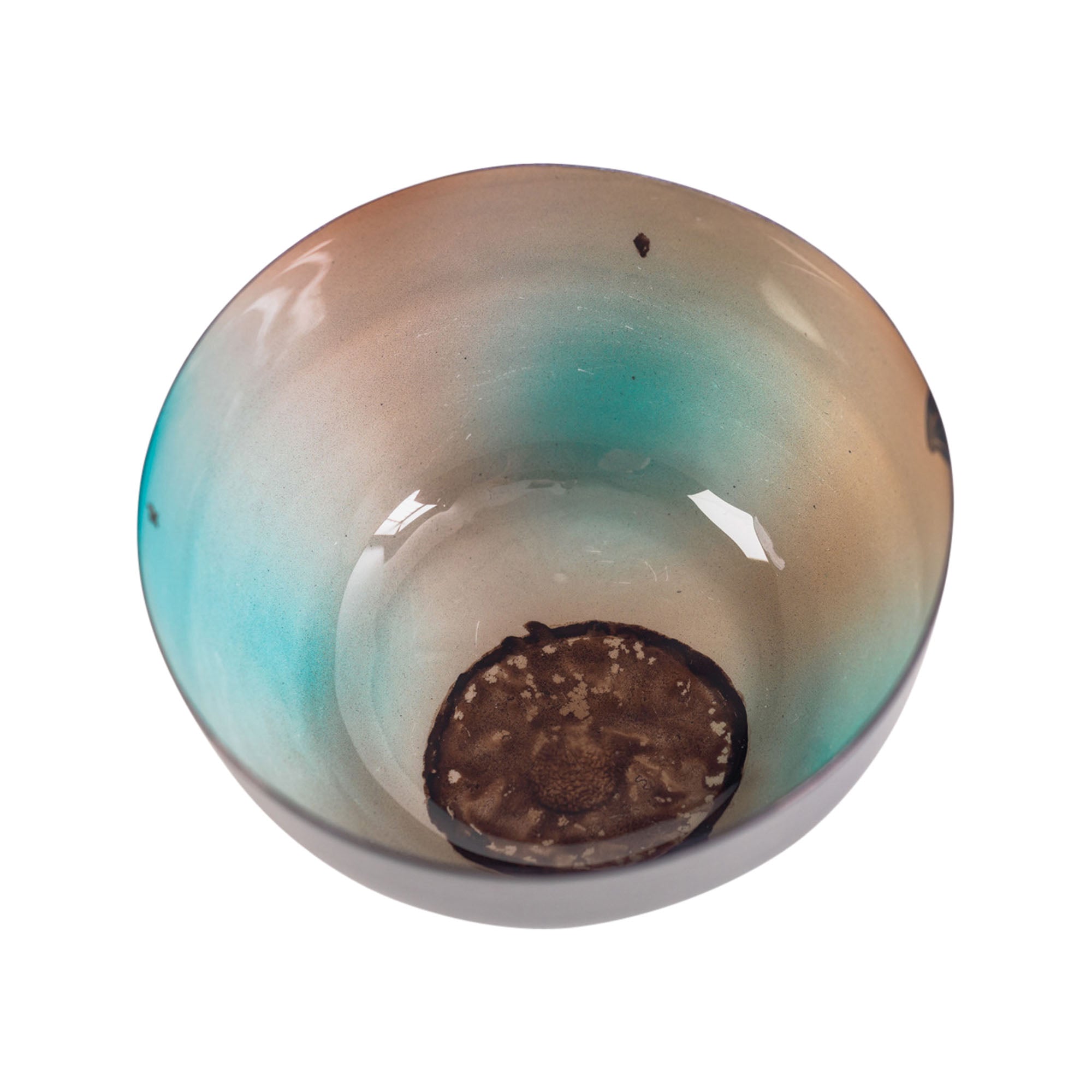 Emaye Bowl Turquoise Small