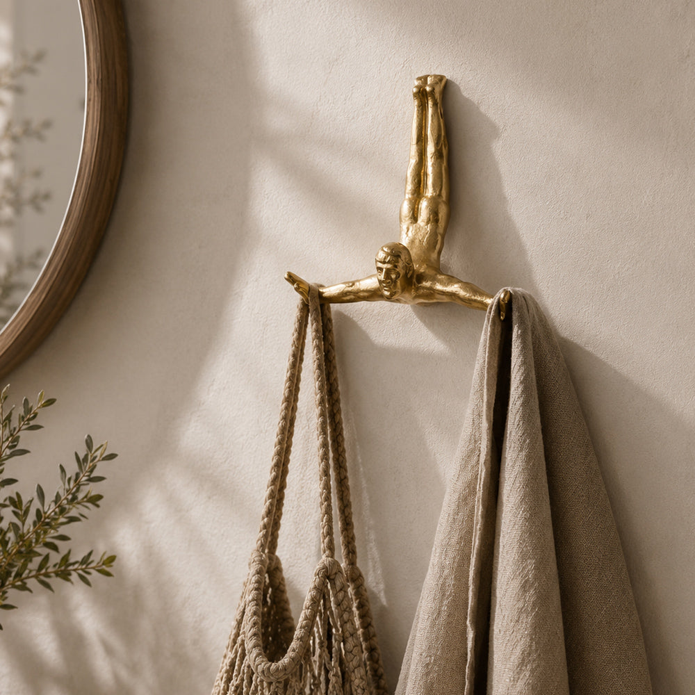 Gotak Wall Sculpture Gold