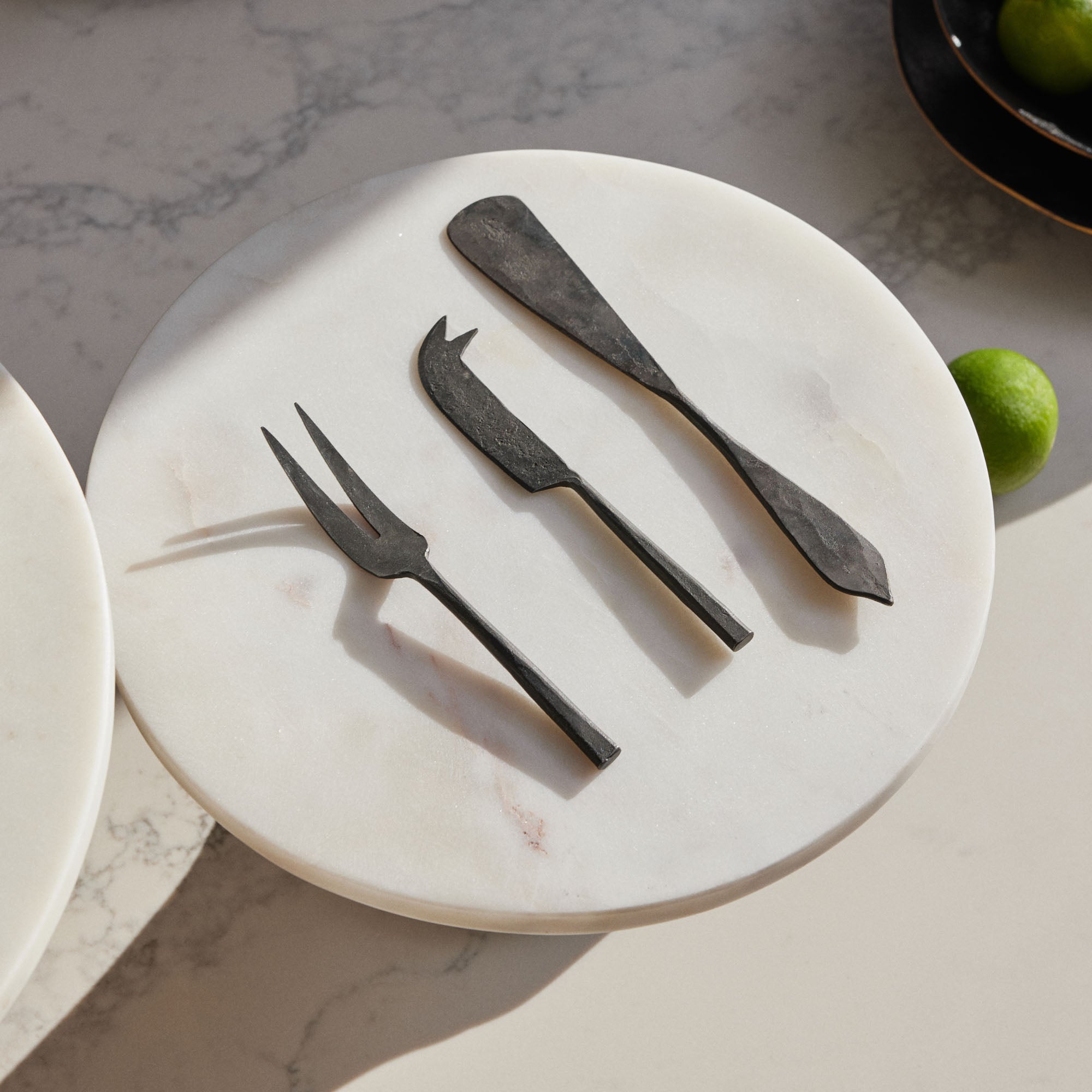 Sigma Brushed Fork Knife Set
