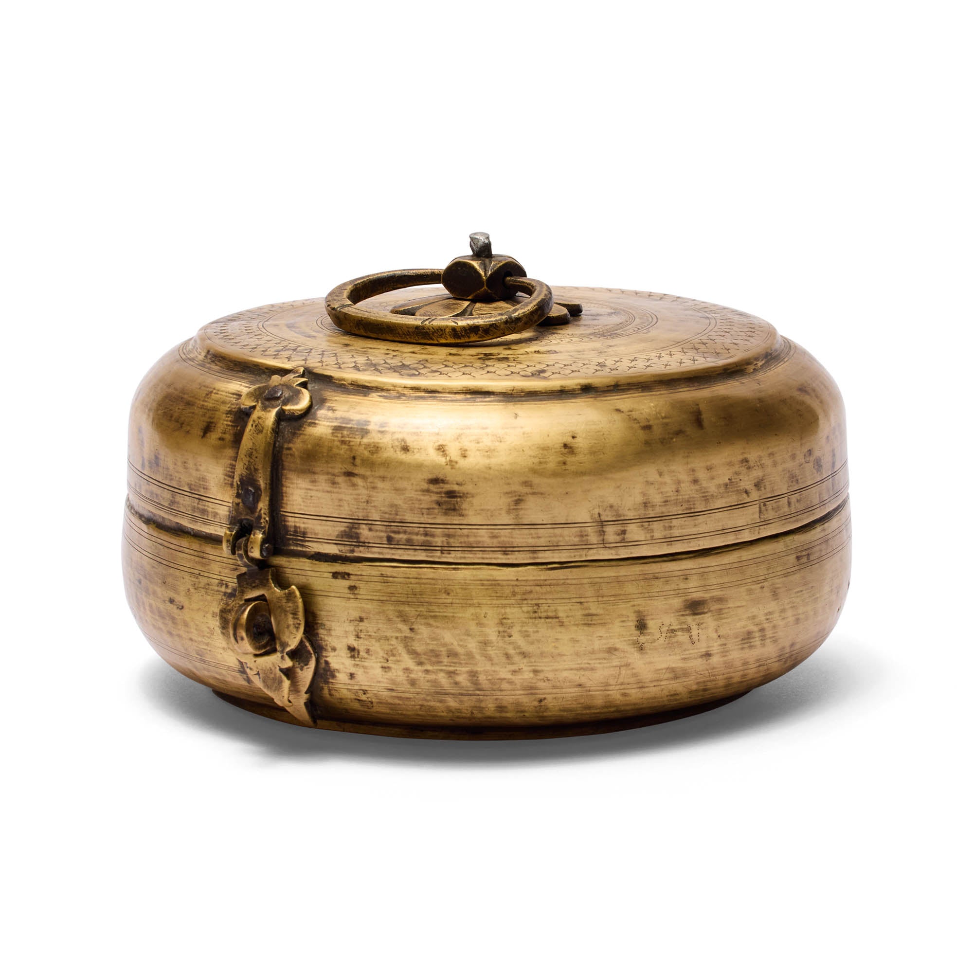 Katordan Brass Chapati Box