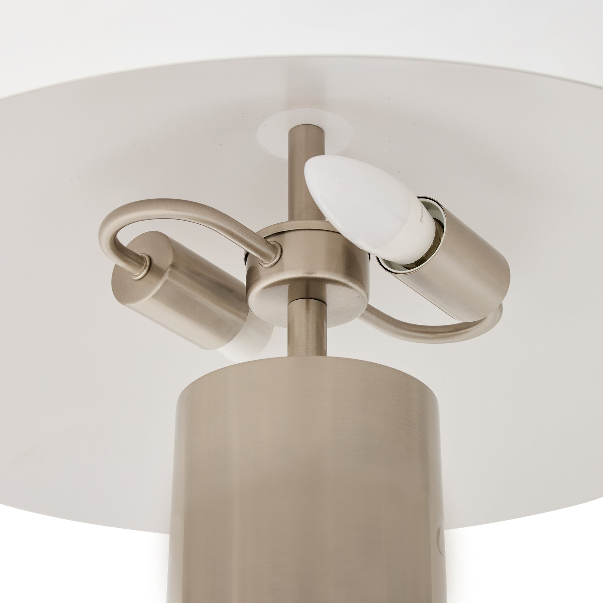 Aiko Table Lamp Silver