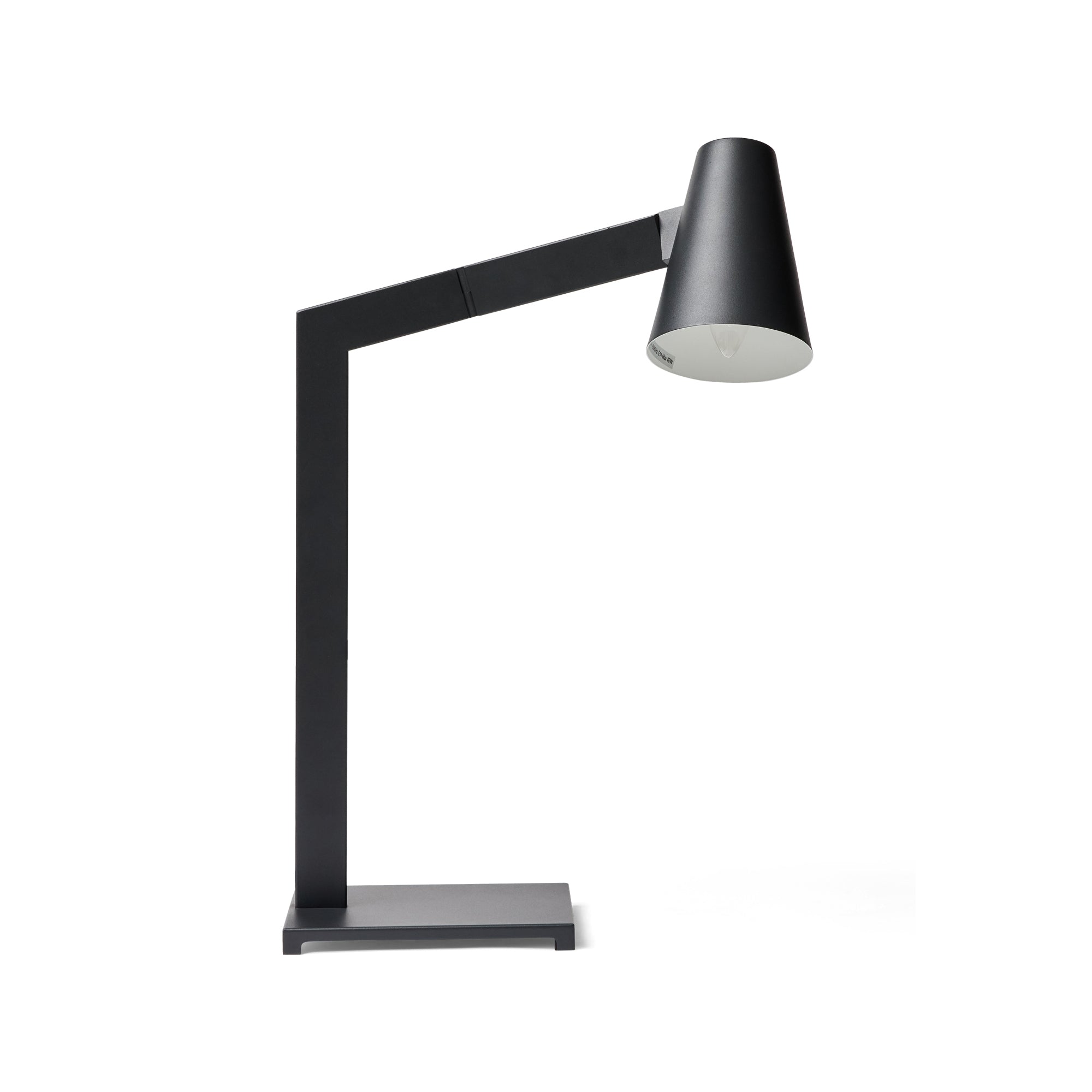 Tilt Table Lamp Black