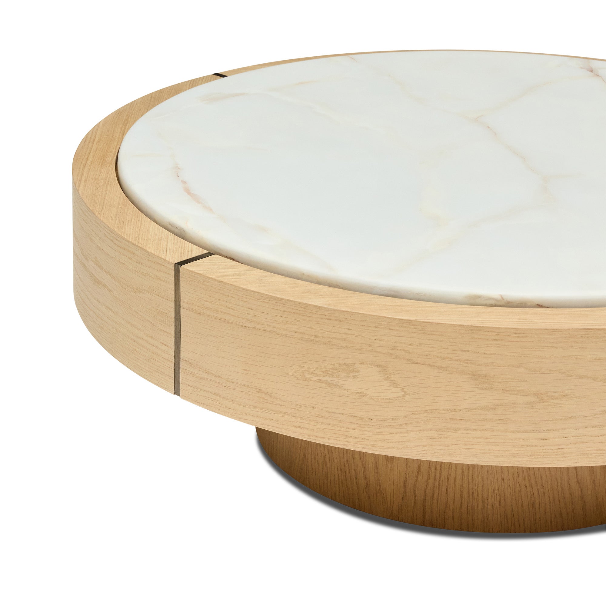 Tori Round Coffee Table Halo Natural Small