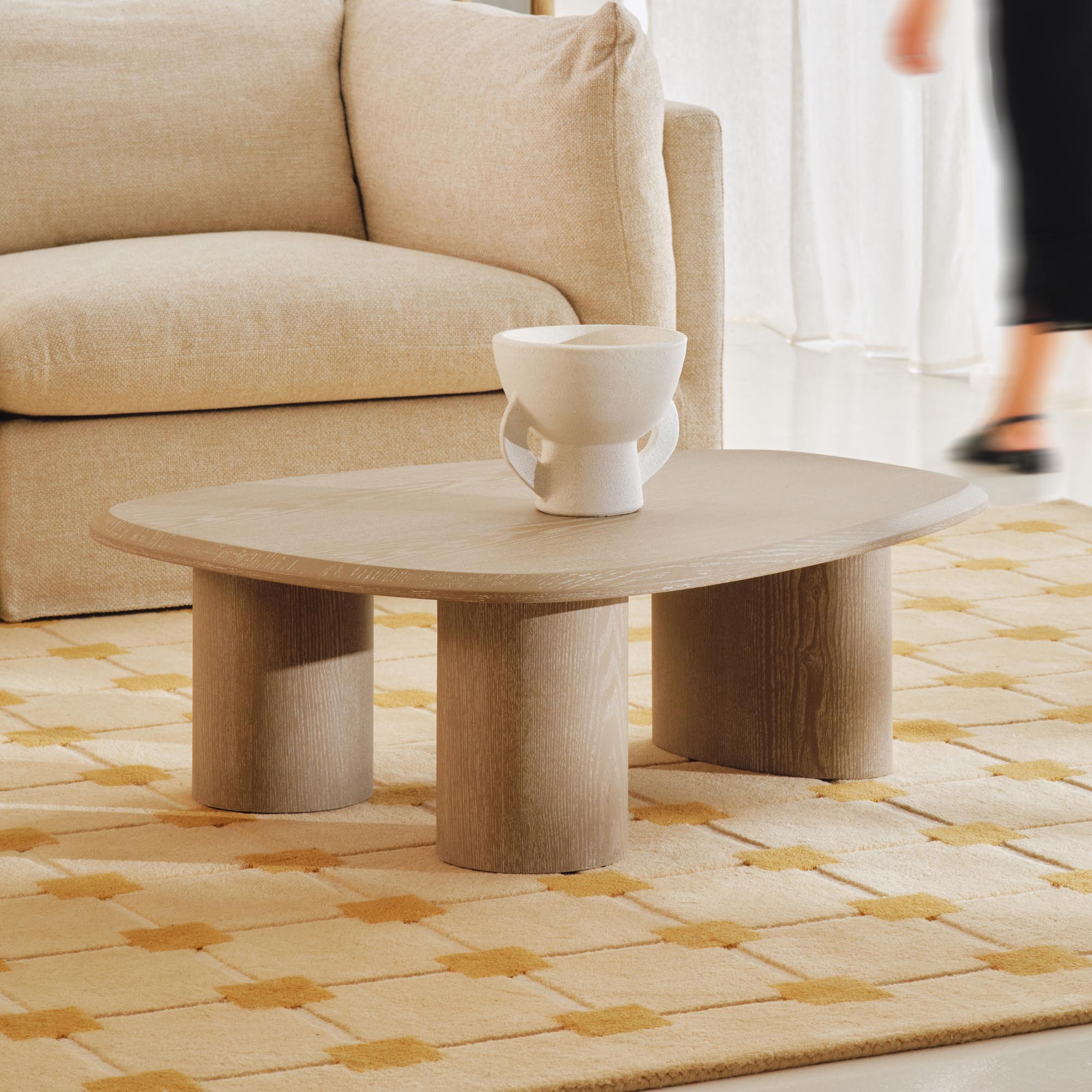 Nimbus Coffee Table Grey Wash Small
