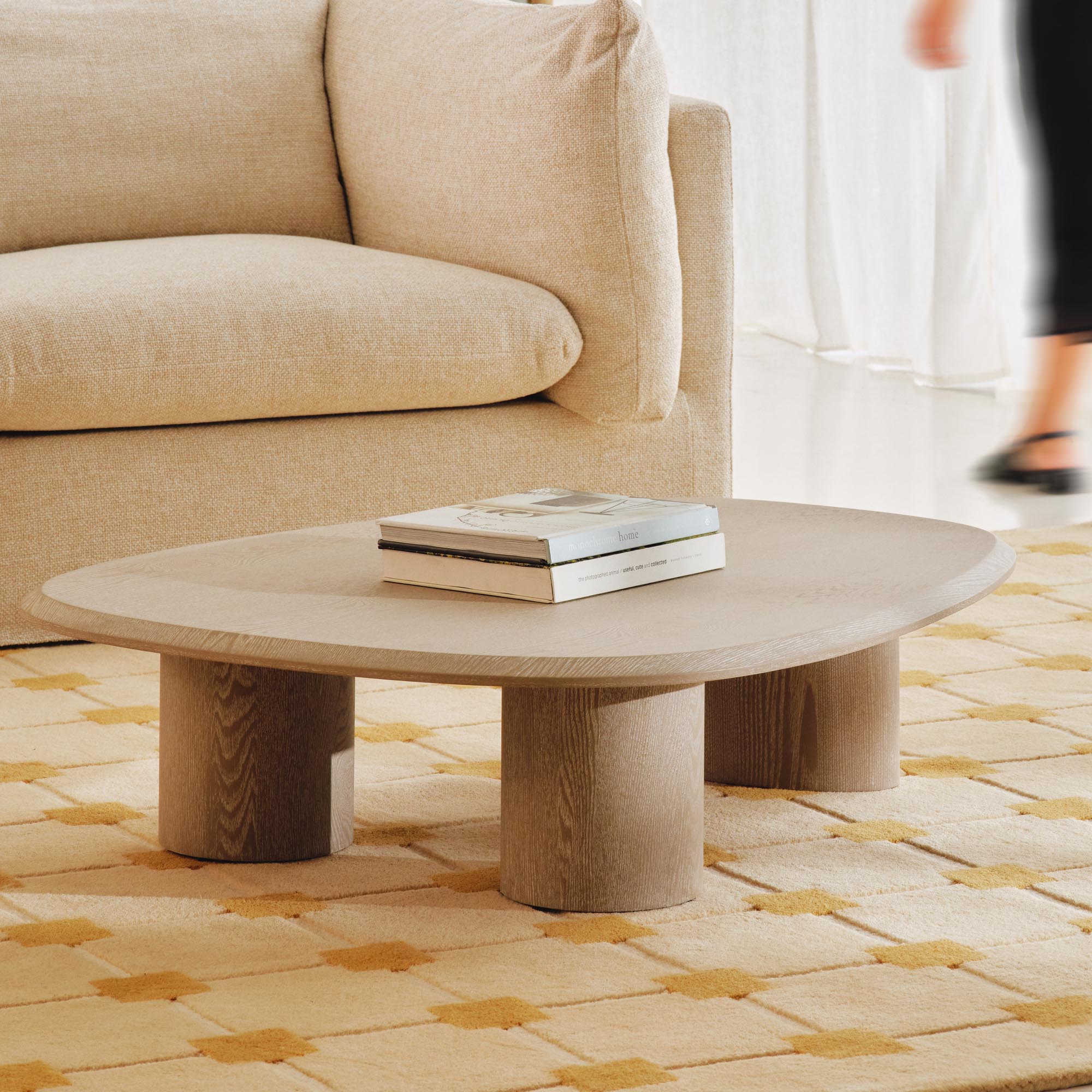 Nimbus Coffee Table Grey Wash Large
