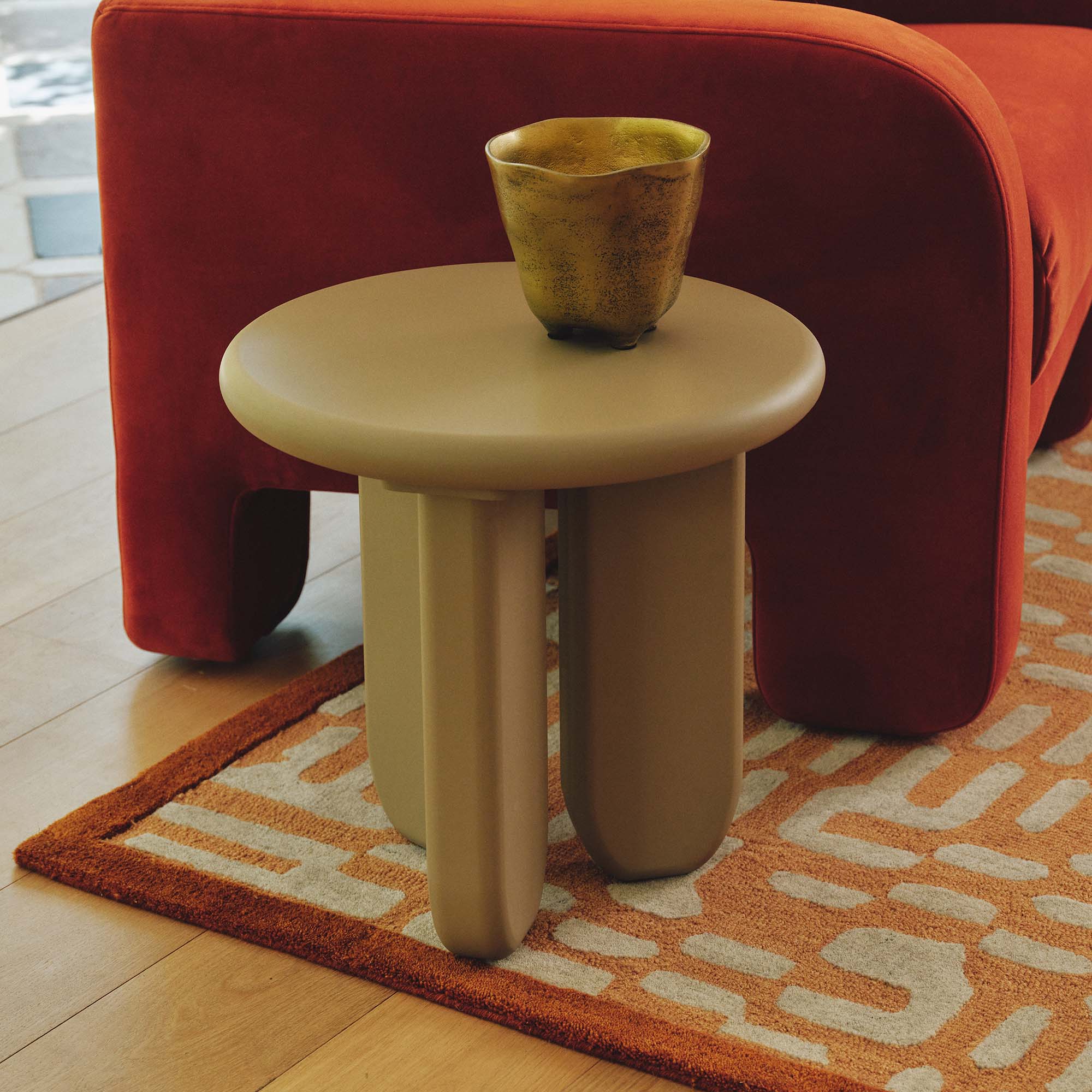 Maxim Side Table Pebble