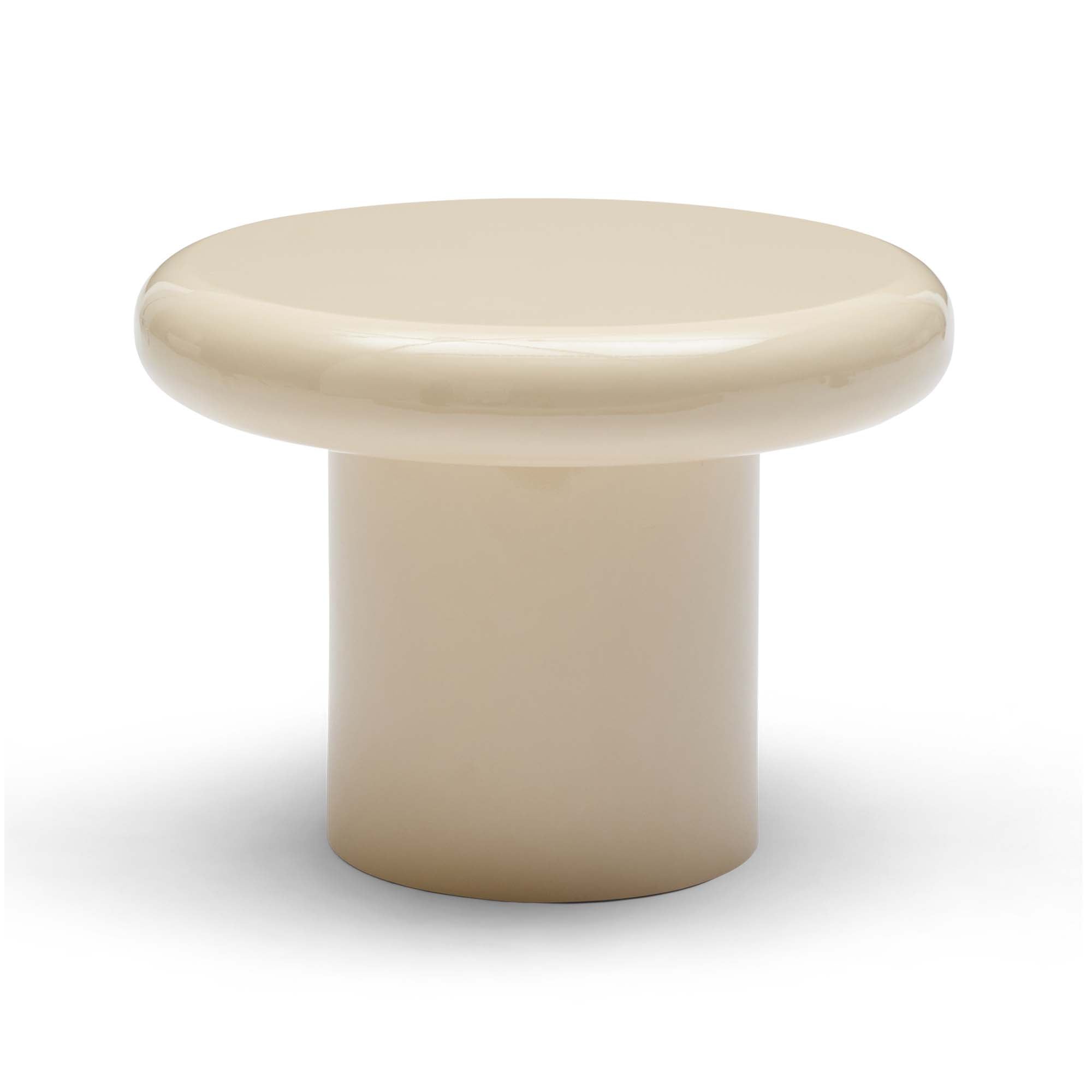 Carter Coffee Table Small Beige Gloss