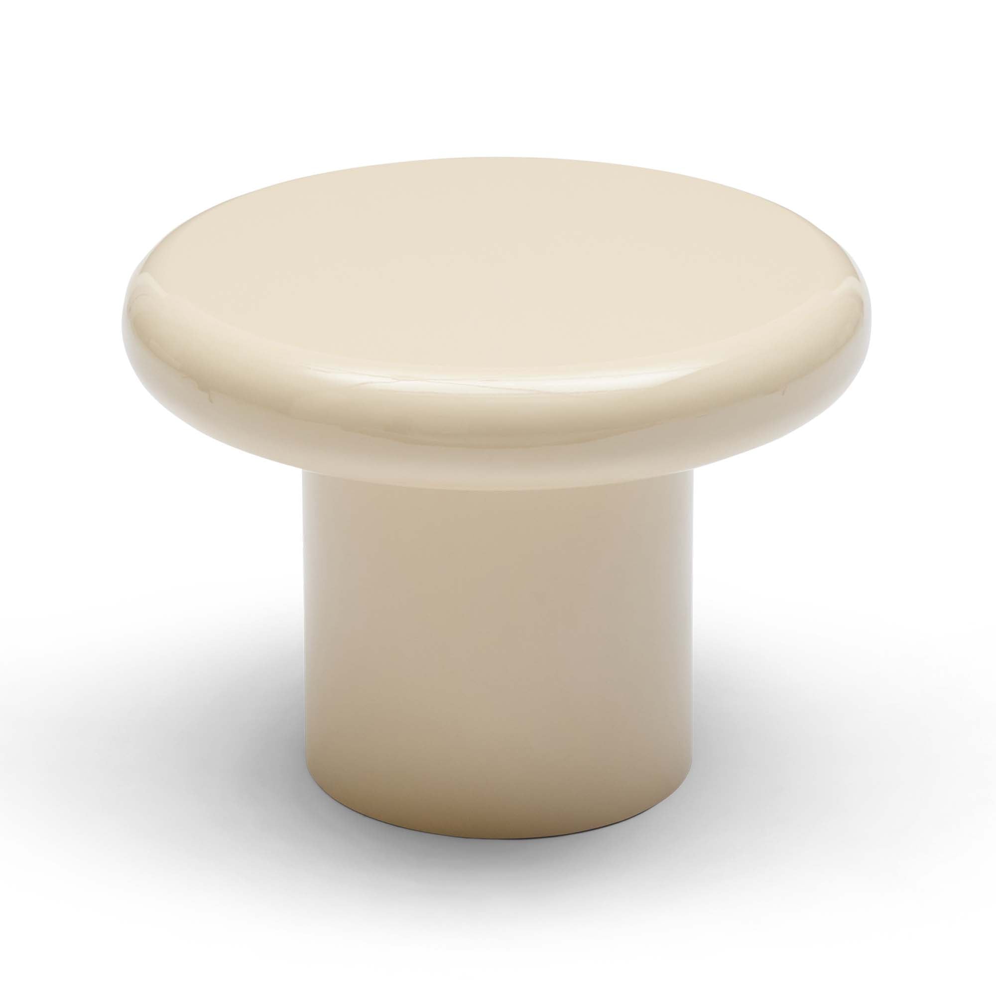 Carter Coffee Table Small Beige Gloss