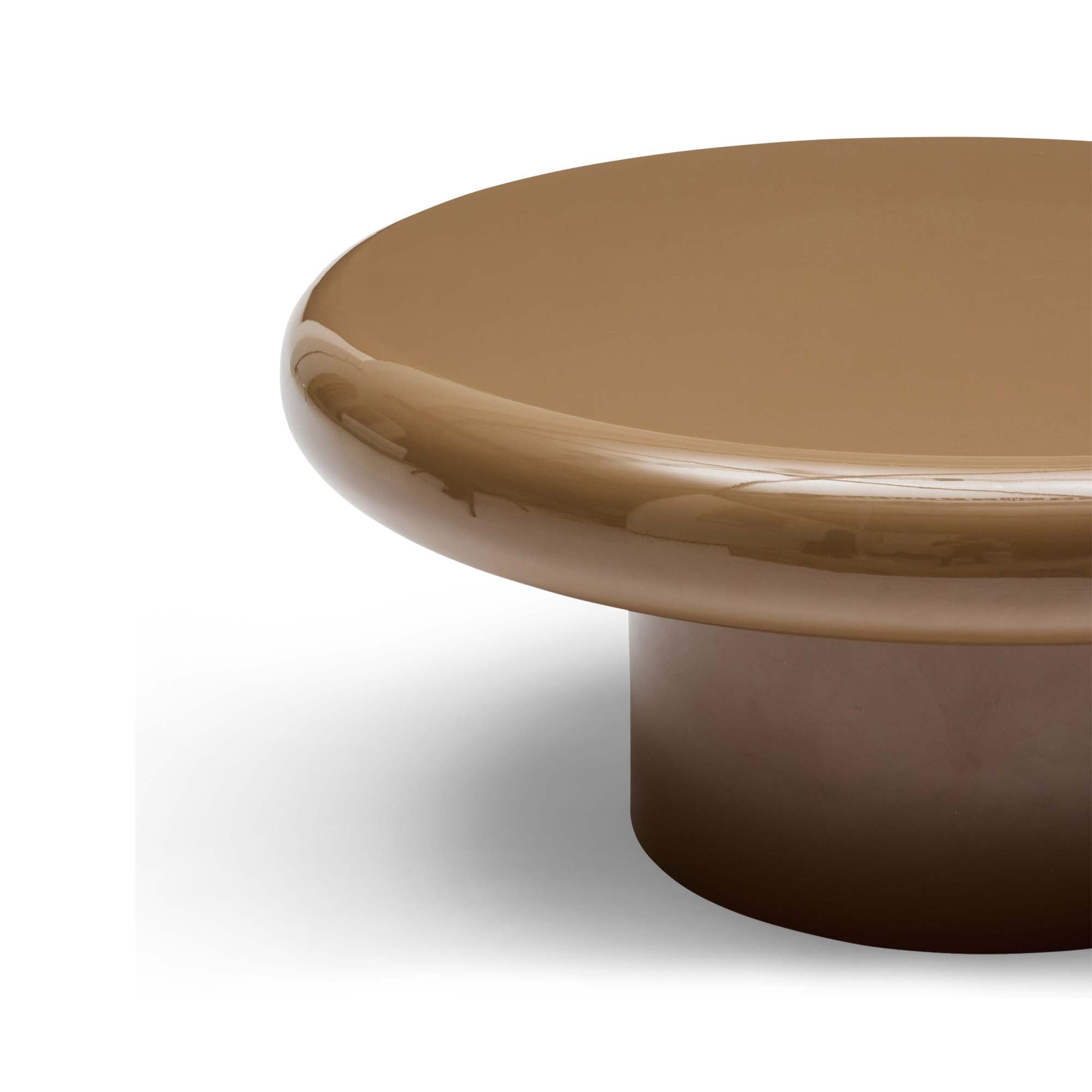 Carter Coffee Table Large Dark Cappuccino Gloss