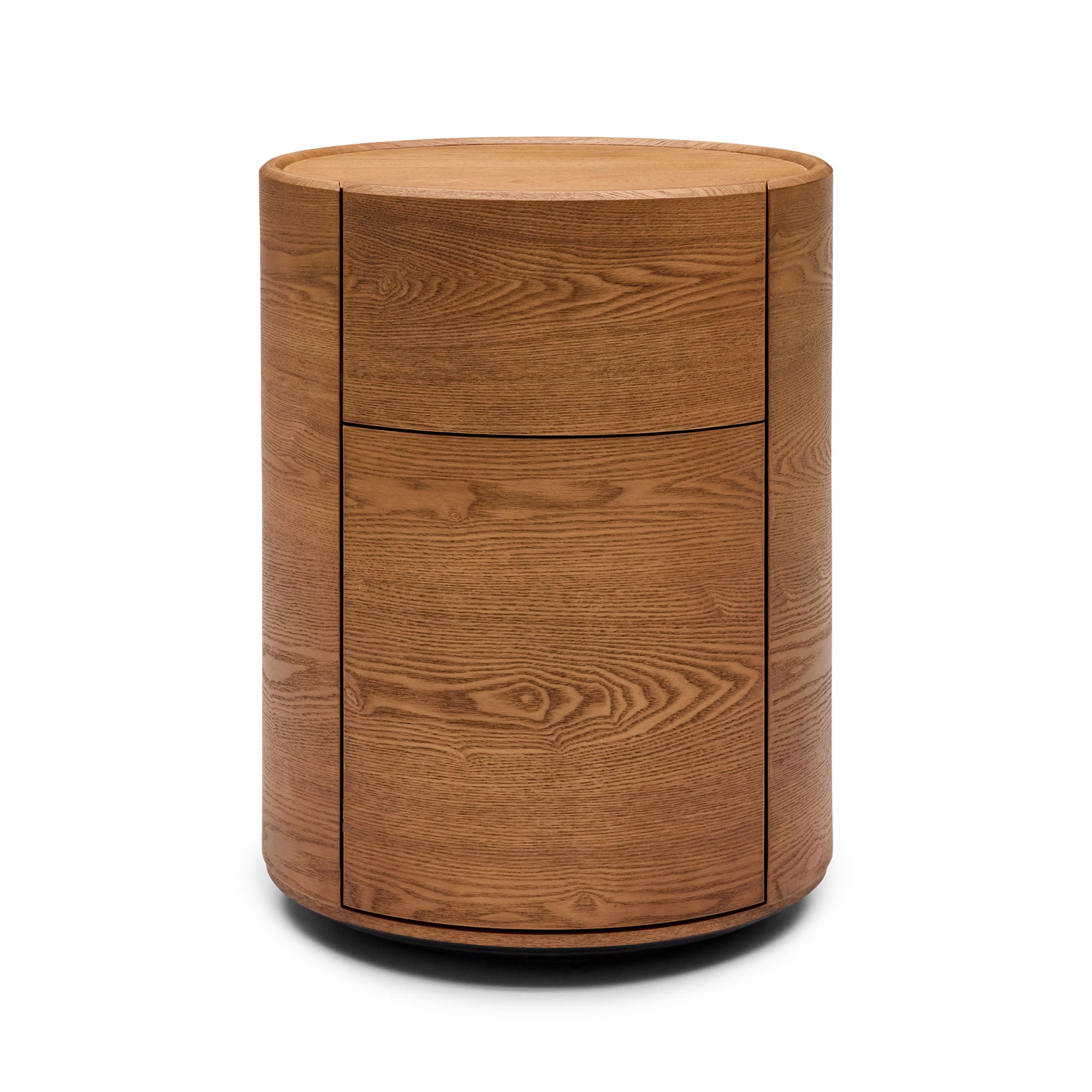 Rivo Round Bedside Caramel