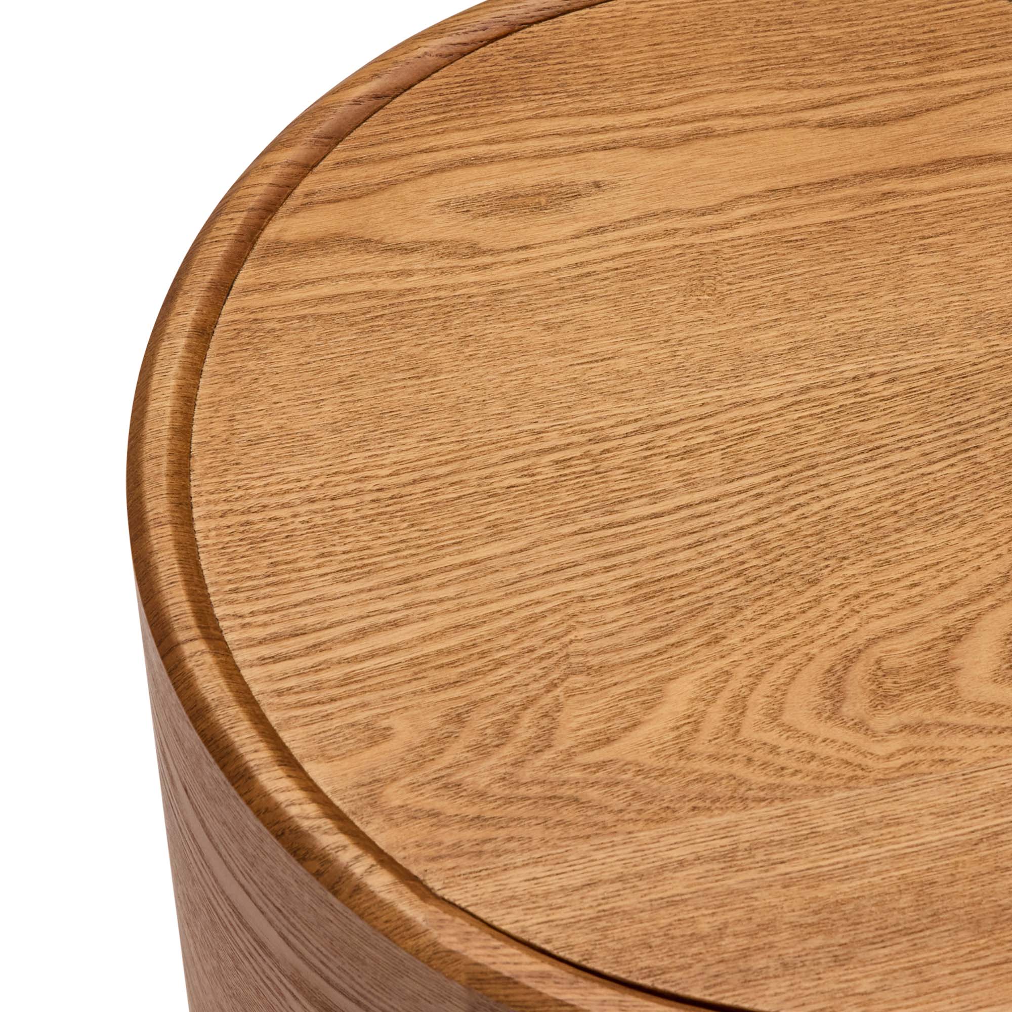 Rivo Round Bedside Caramel