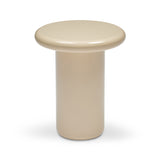 Fleur Side Table Beige Gloss