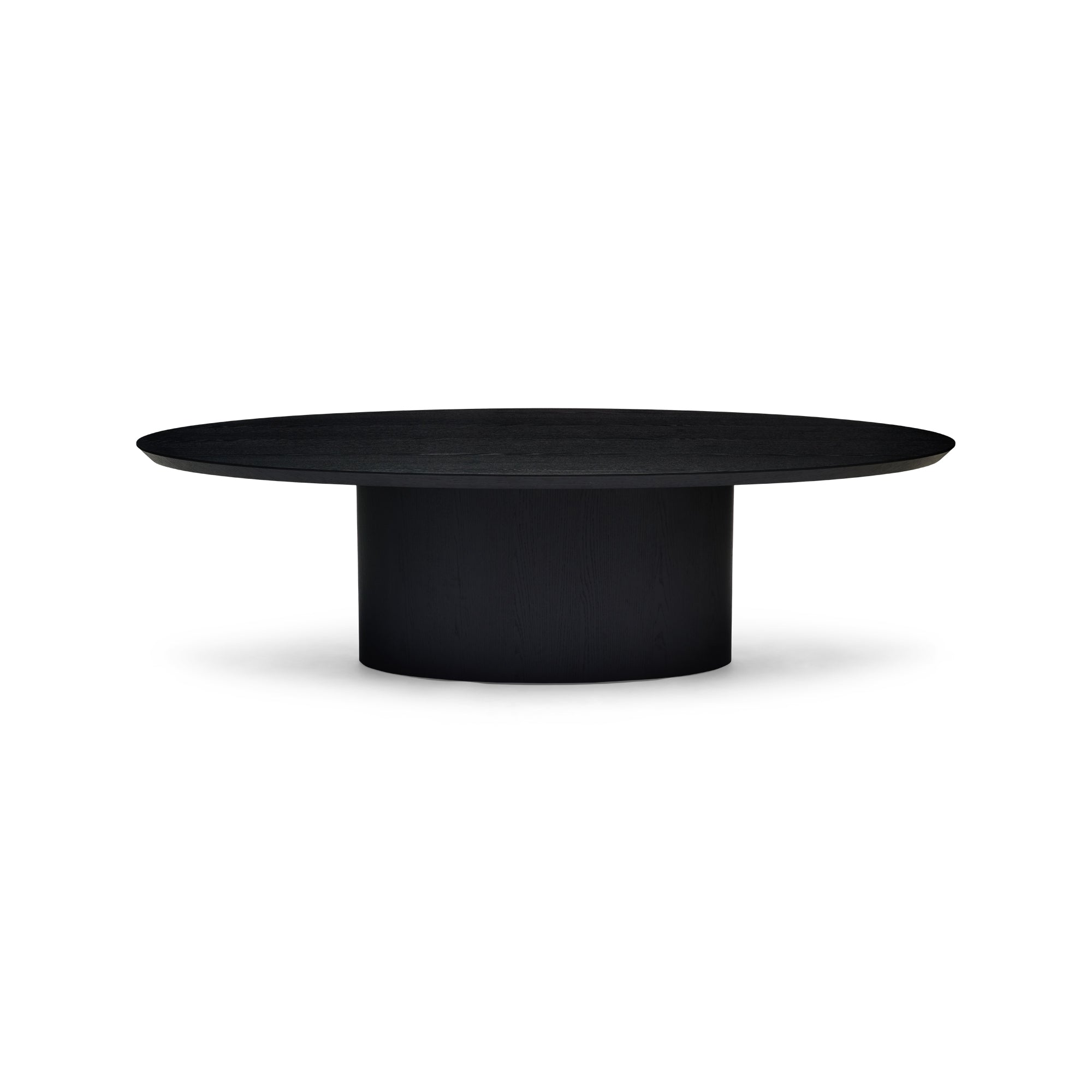 Pippa Oval Dining Table Black Medium