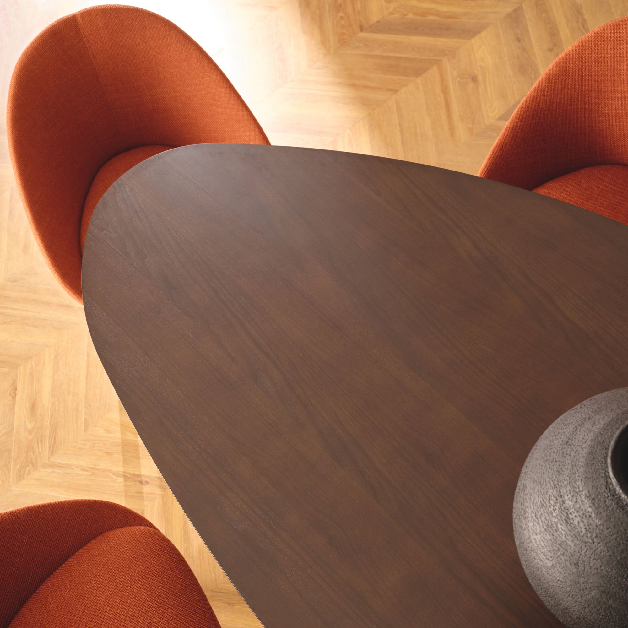 Hanna Dining Table Walnut Large