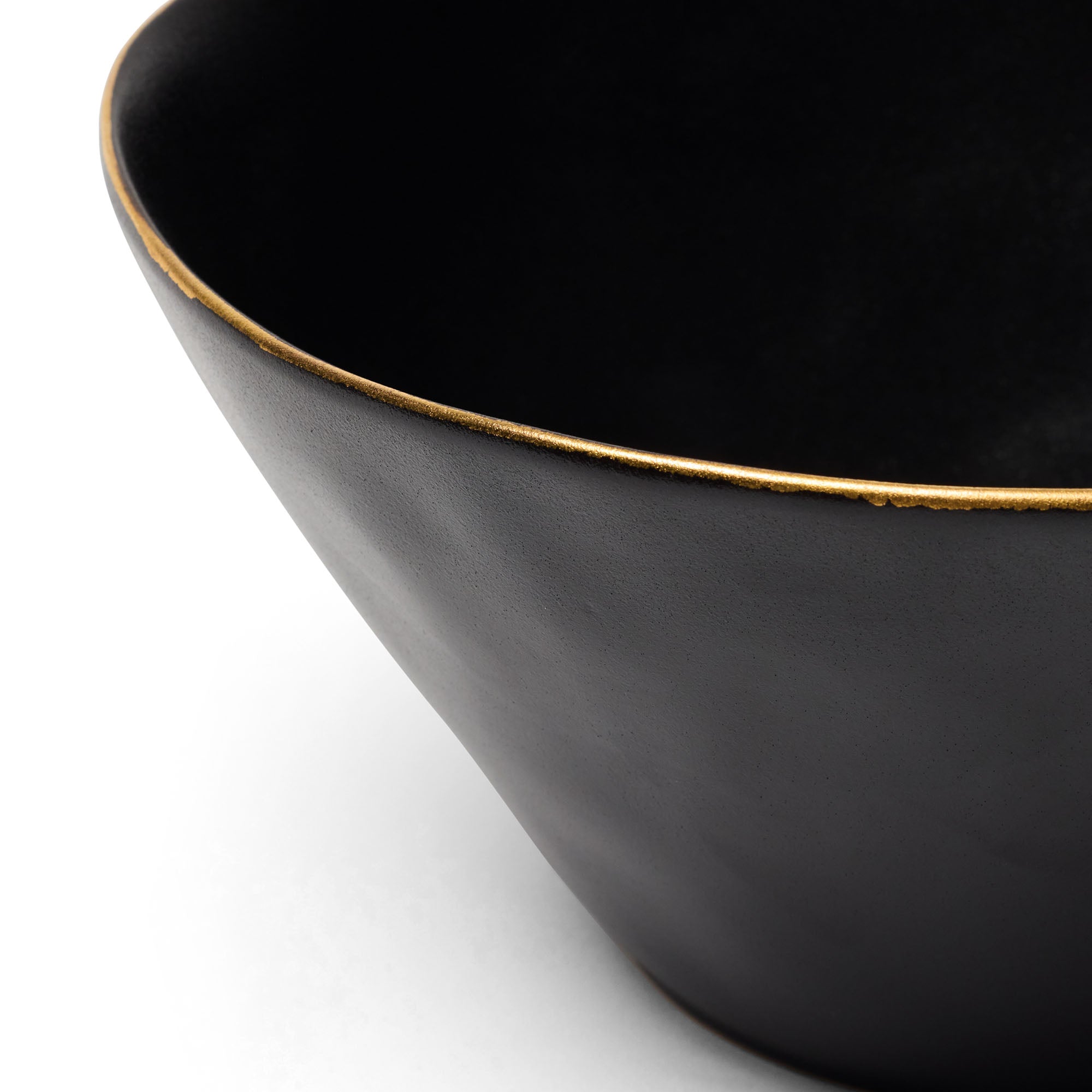 Amaro Salad Bowl Black Small