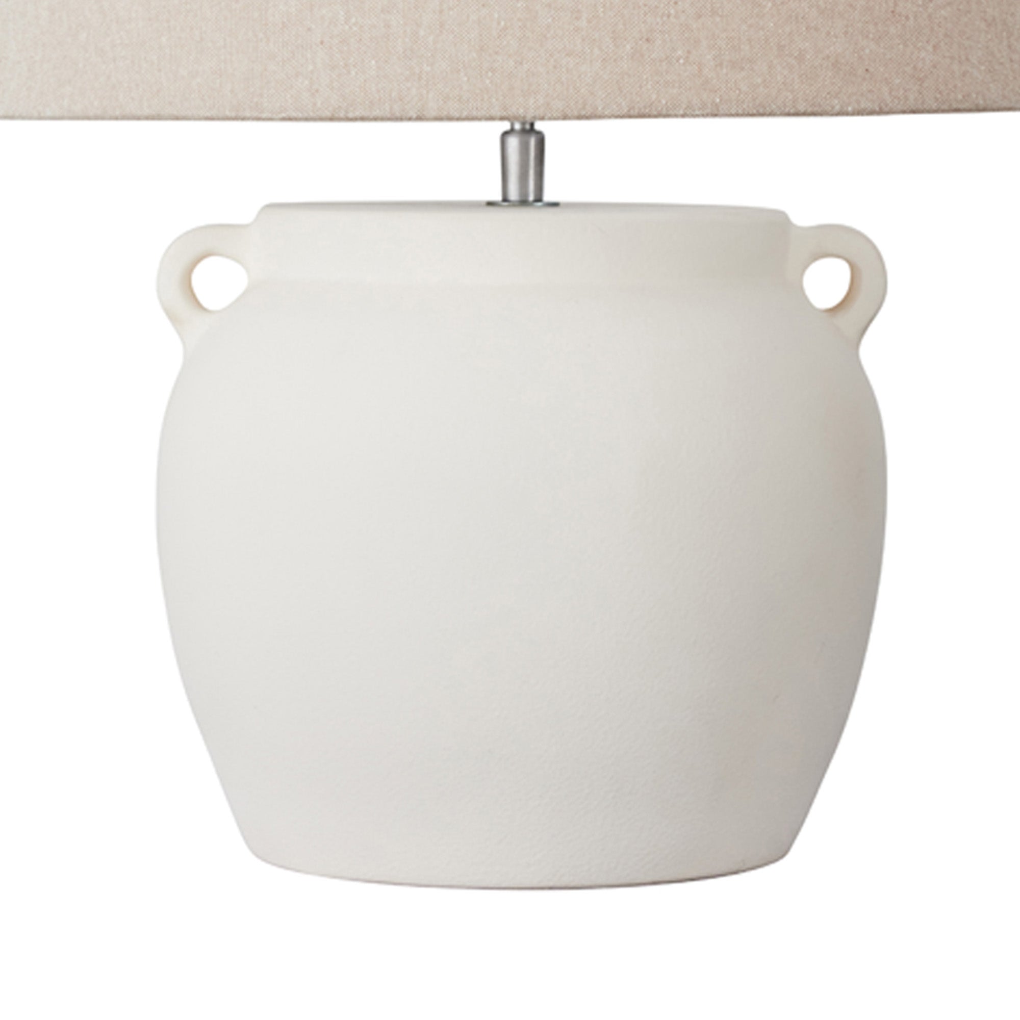 Lugo Ceramic Lamp White