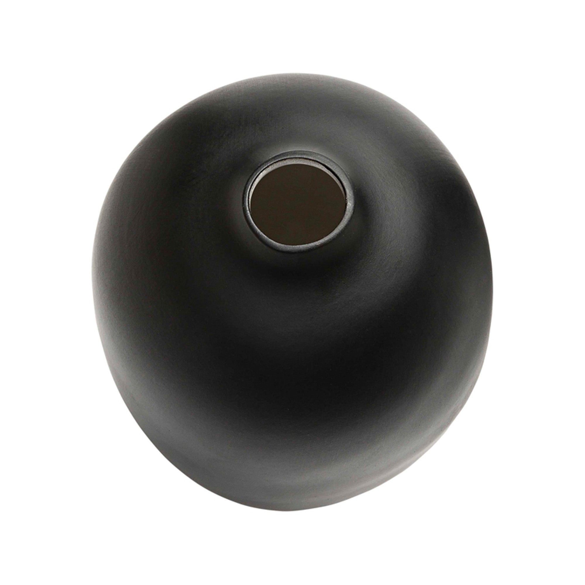 Taro Vase Black Medium