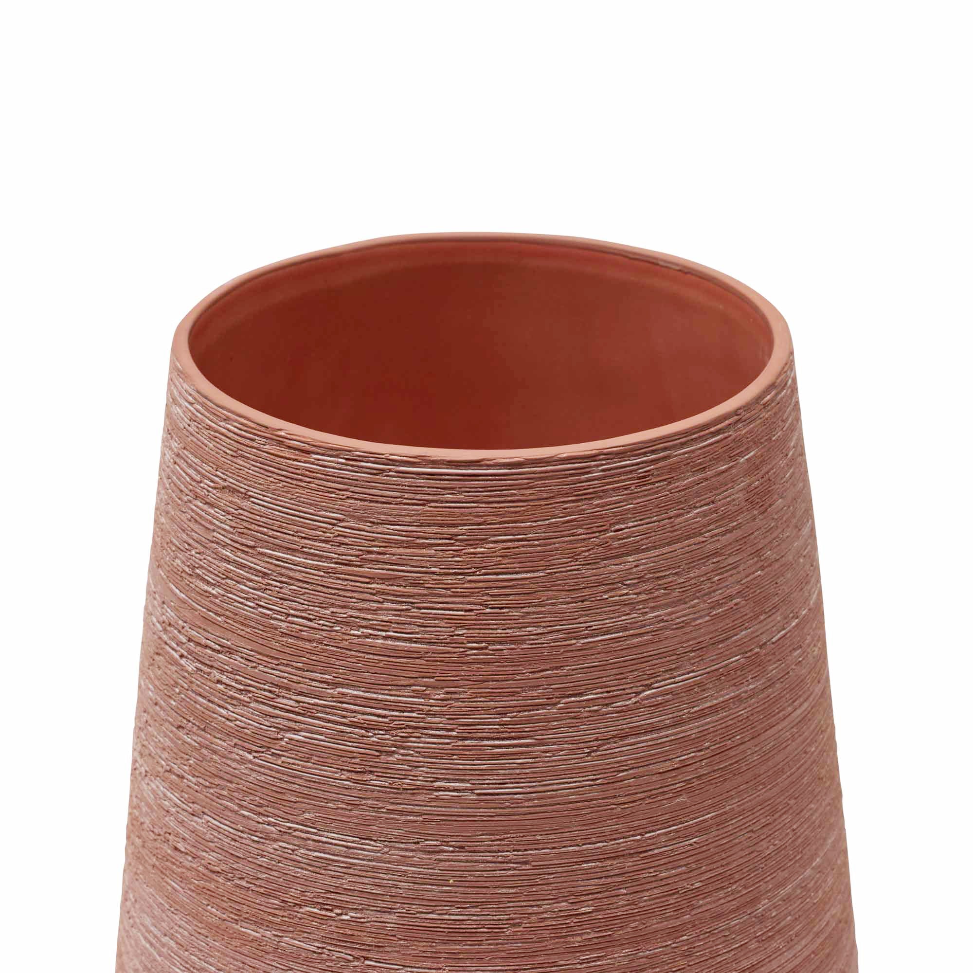 Sato Vase Red Ochre Large