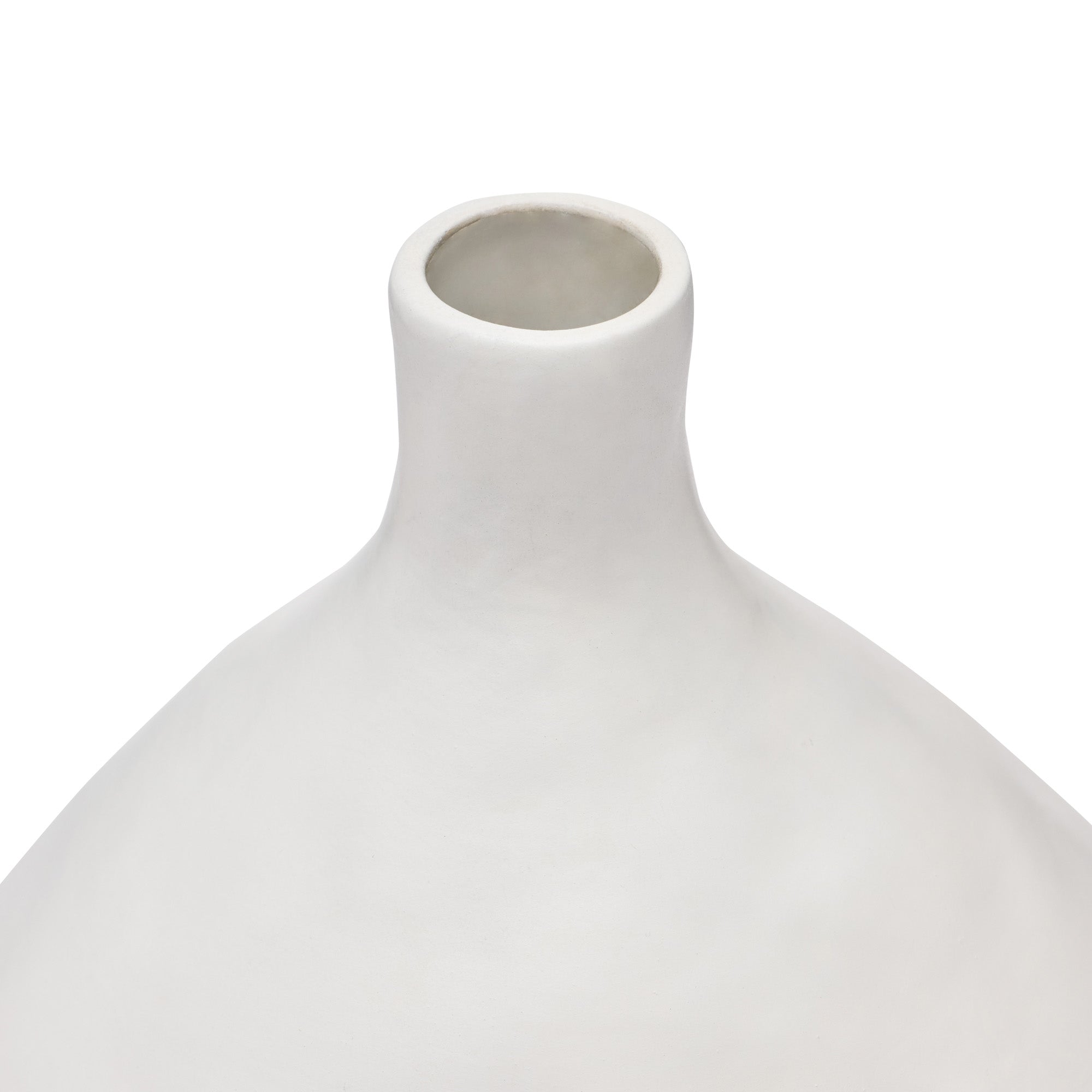 Imani Textured Vase White