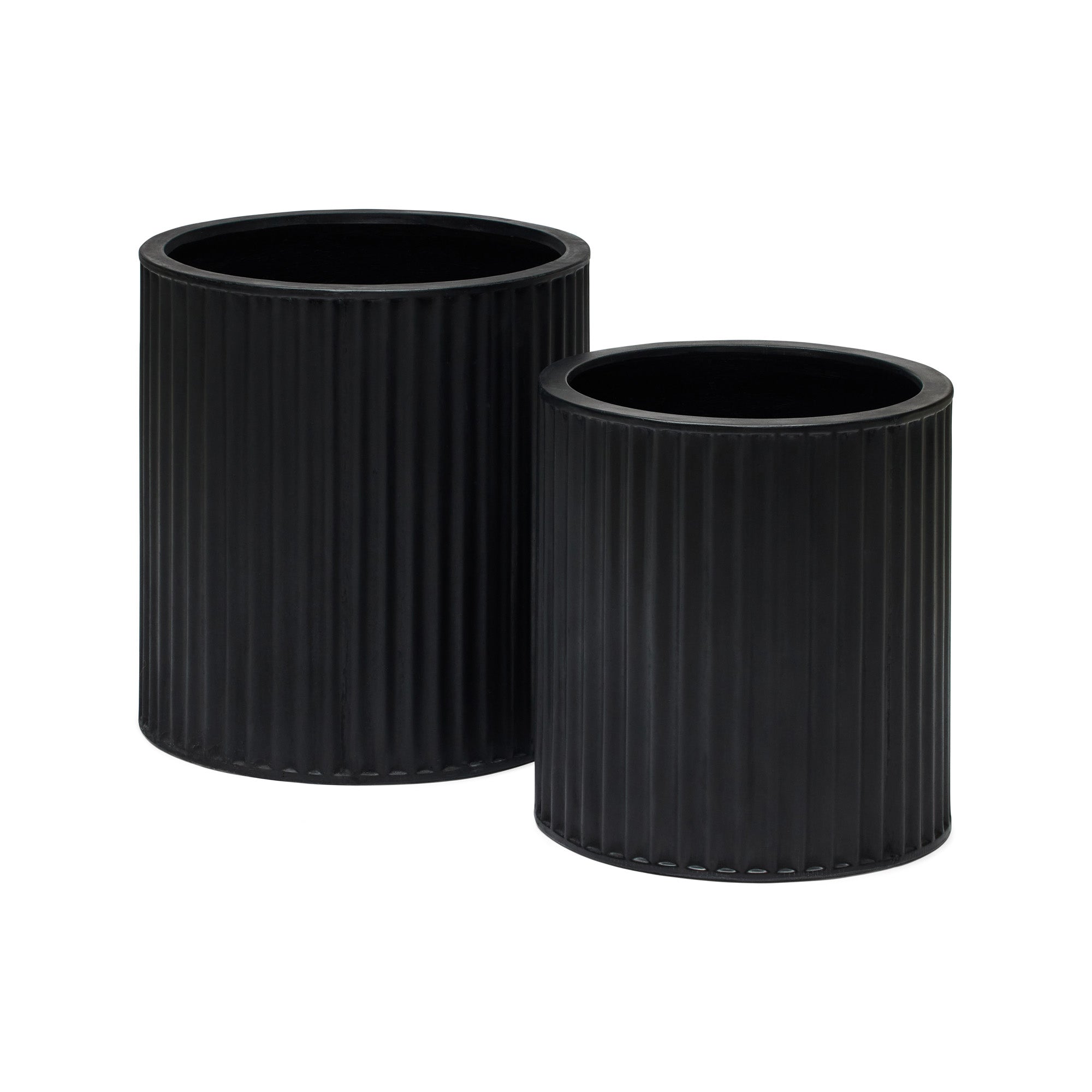 Cayman Planter Set Duo Black