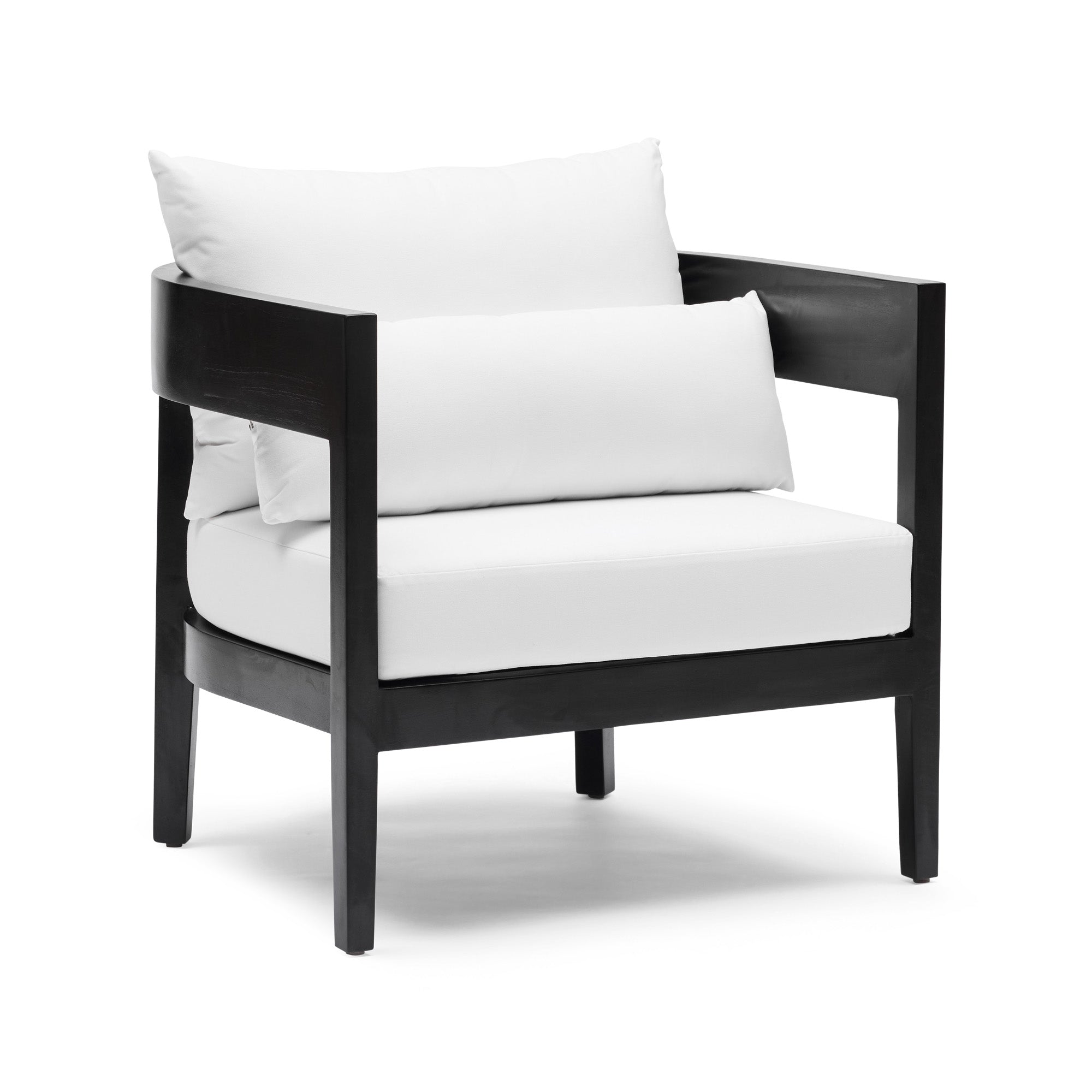 Avoca Outdoor Chair Black & White