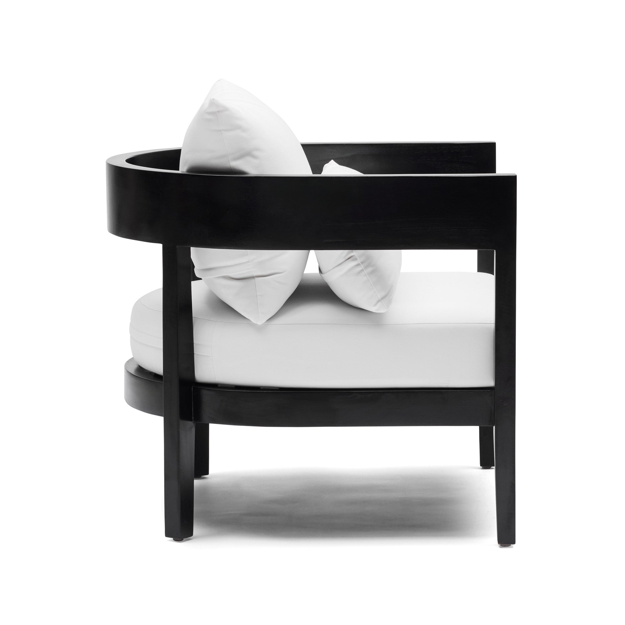 Avoca Outdoor Chair Black & White