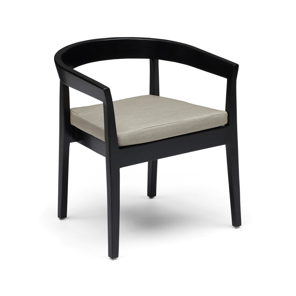 Java Outdoor Dining Chair Black