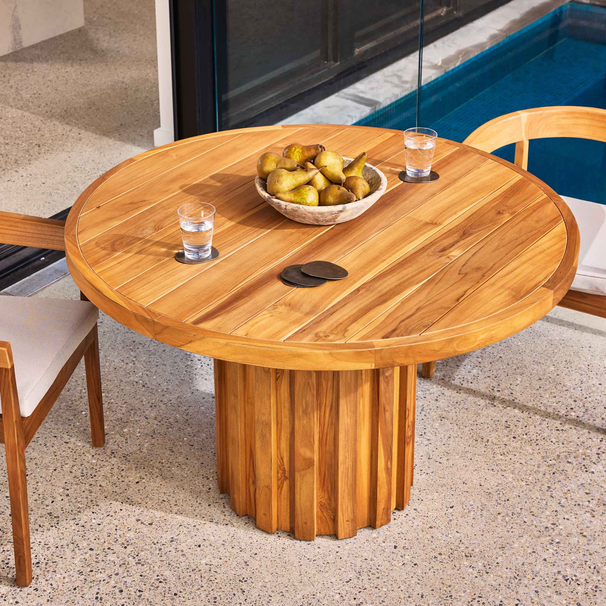 Ari Outdoor Dining Table Natural