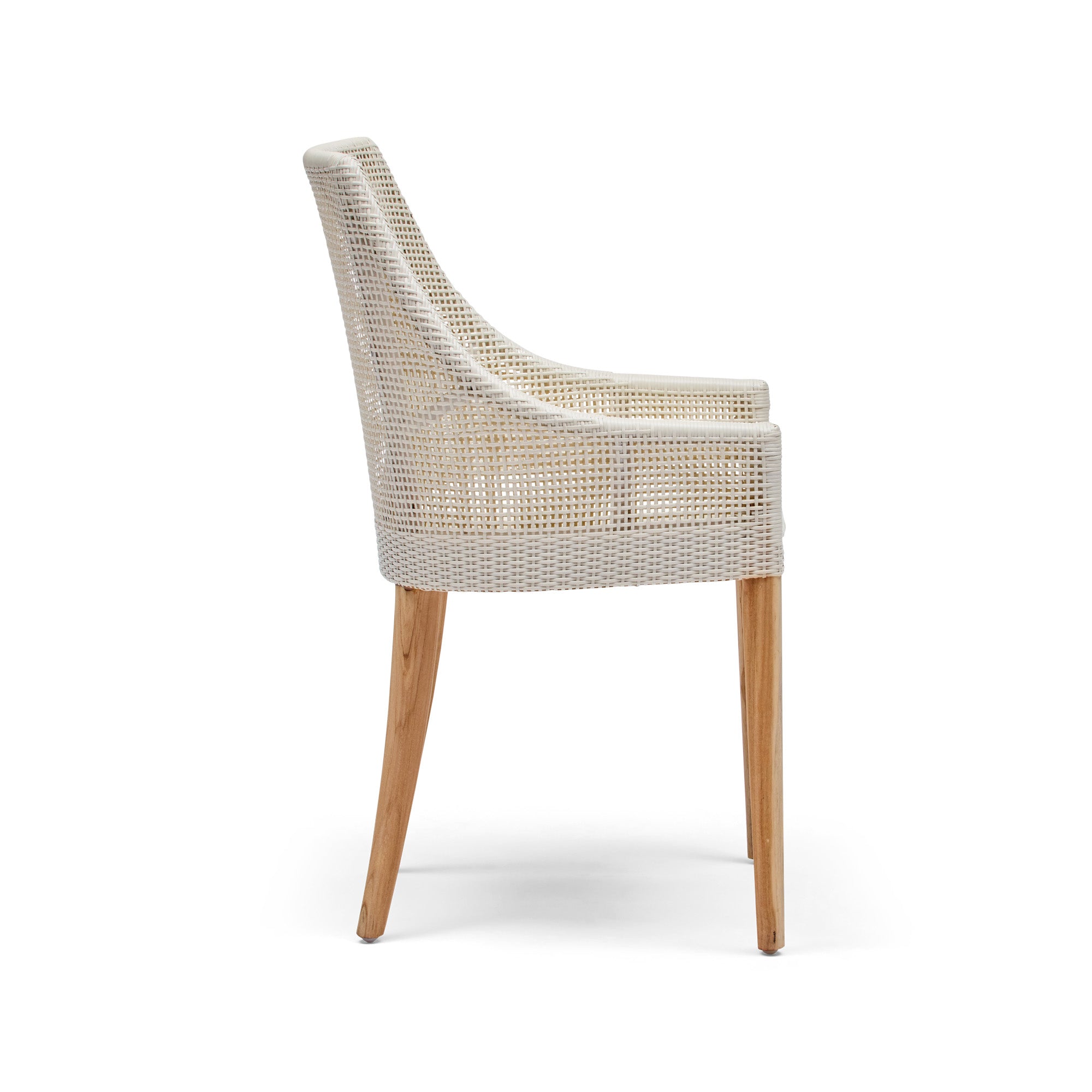 Remi Outdoor Dining Chair White