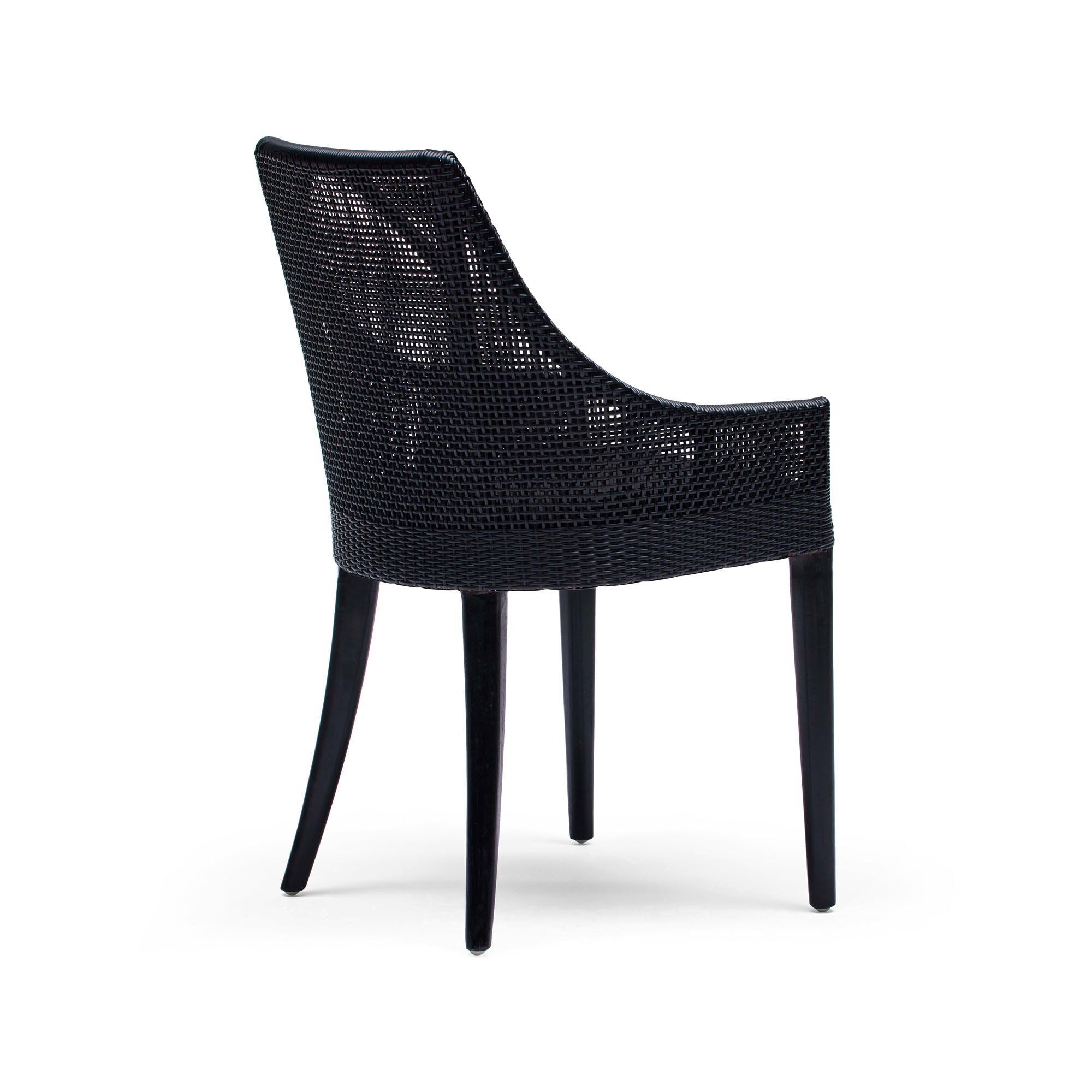 Remi Outdoor Dining Chair Black