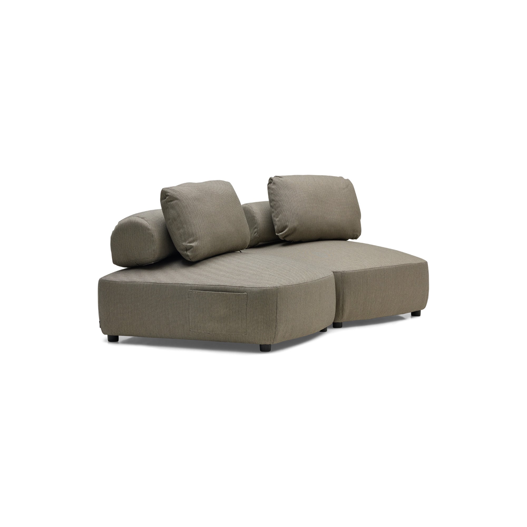 Dune Outdoor Sofa Chair Taupe