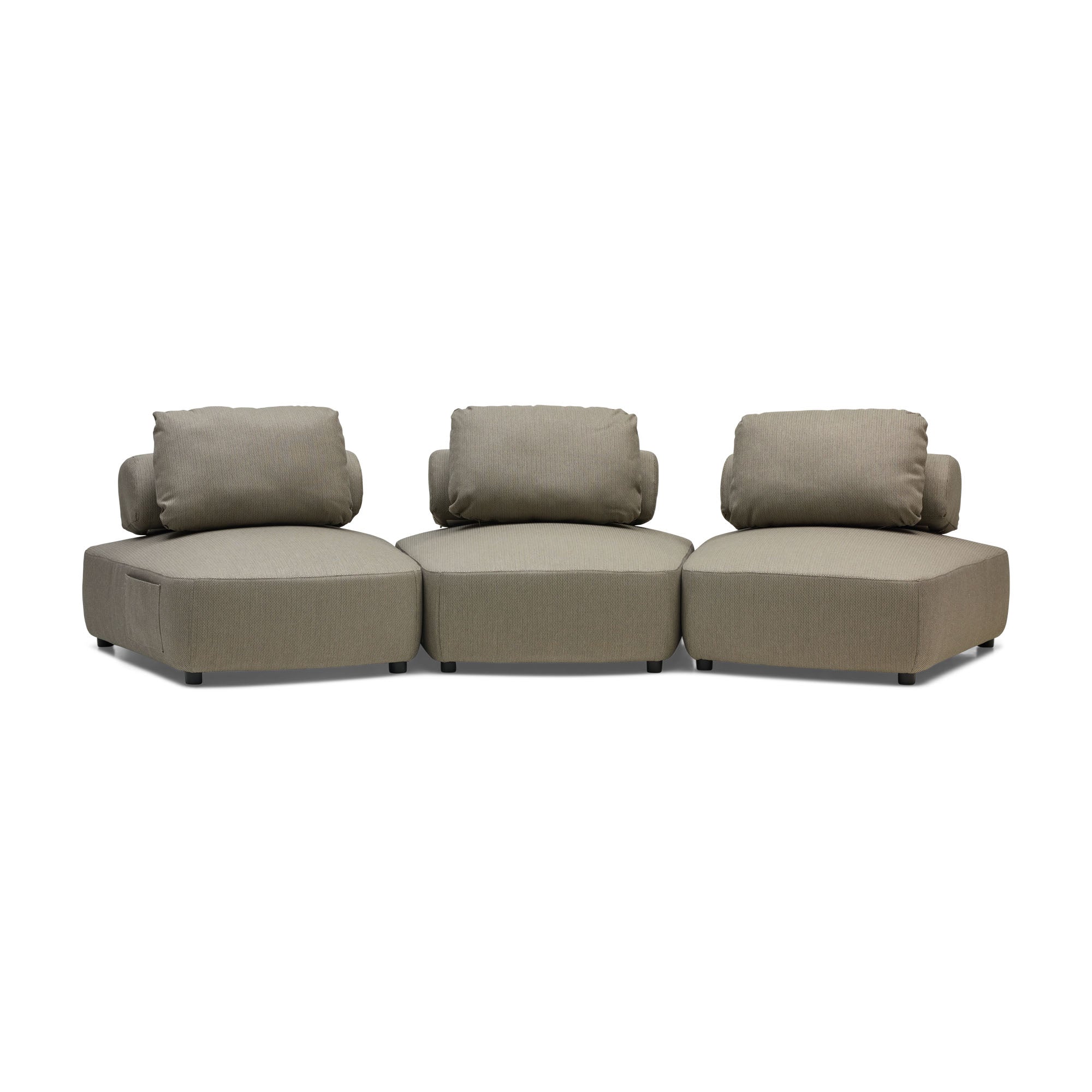 Dune Outdoor Sofa Chair Taupe