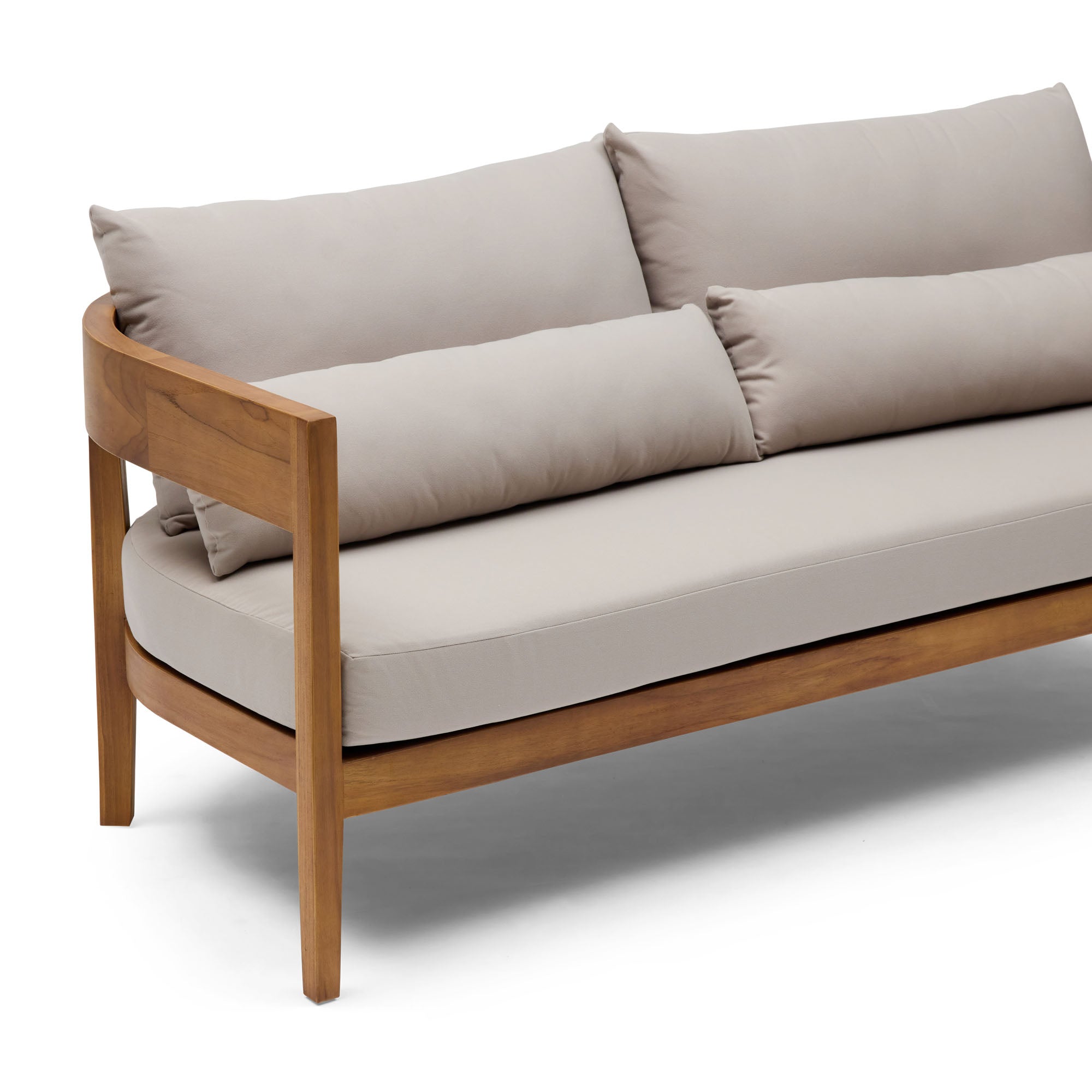 Avoca Outdoor Sofa Natural & Stone