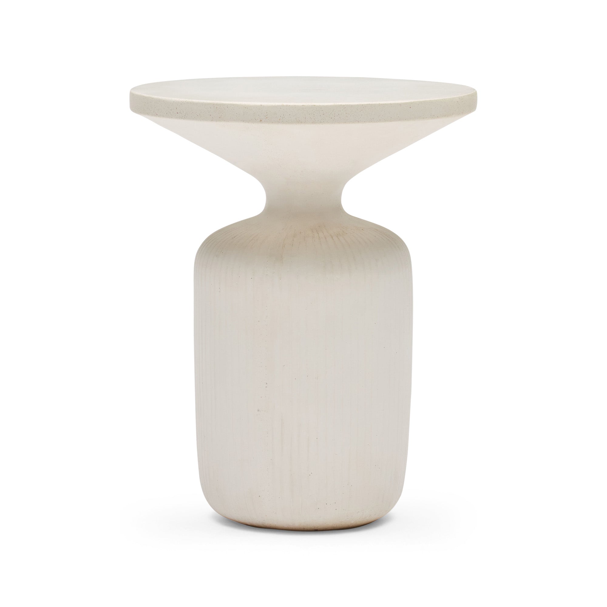 Zadra Outdoor Side Table White