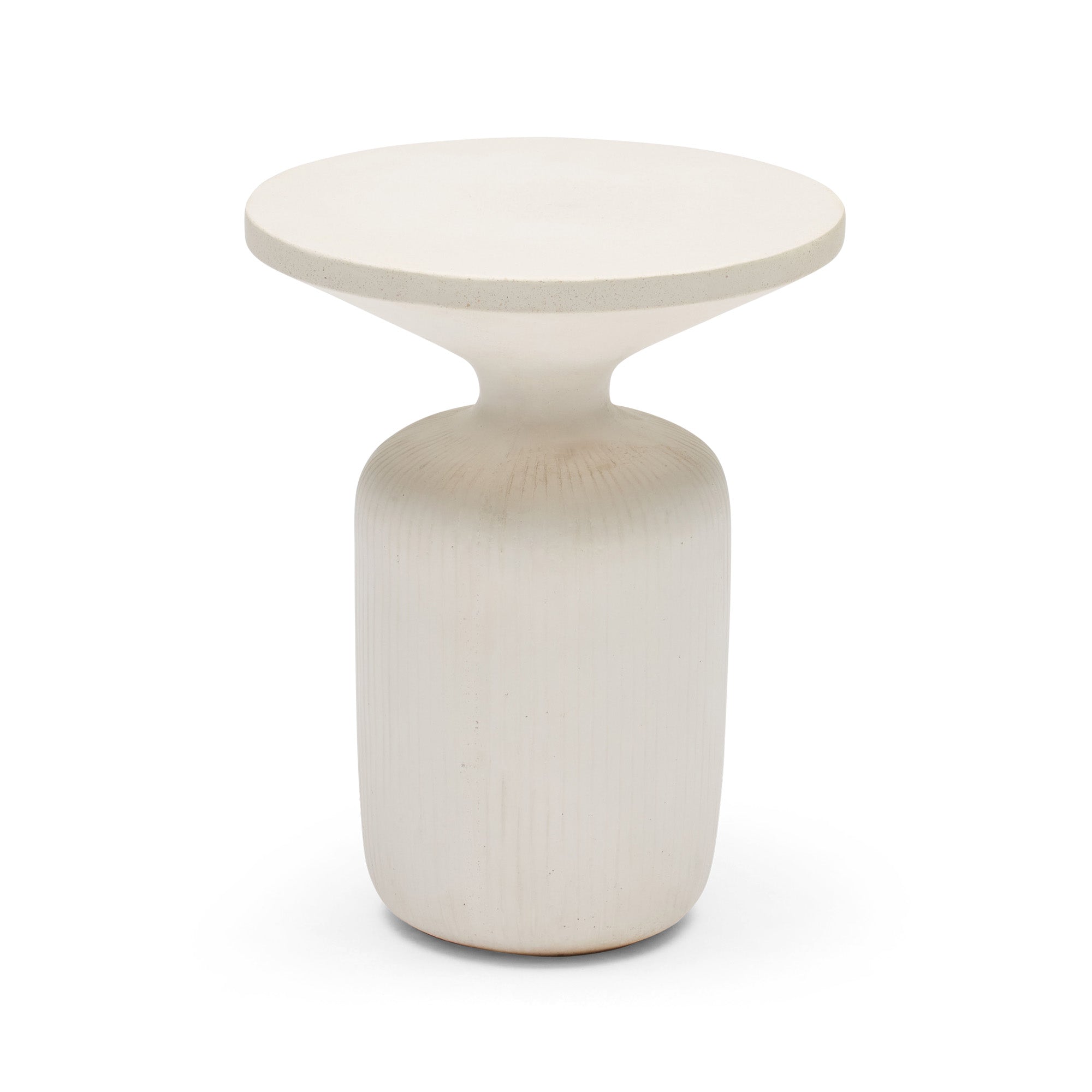 Zadra Outdoor Side Table White